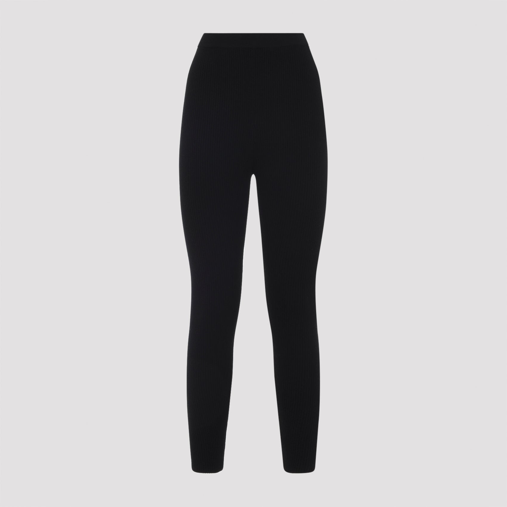 YVES SALOMON Warm & Luxurious Wool-Cashmere Blend Leggings