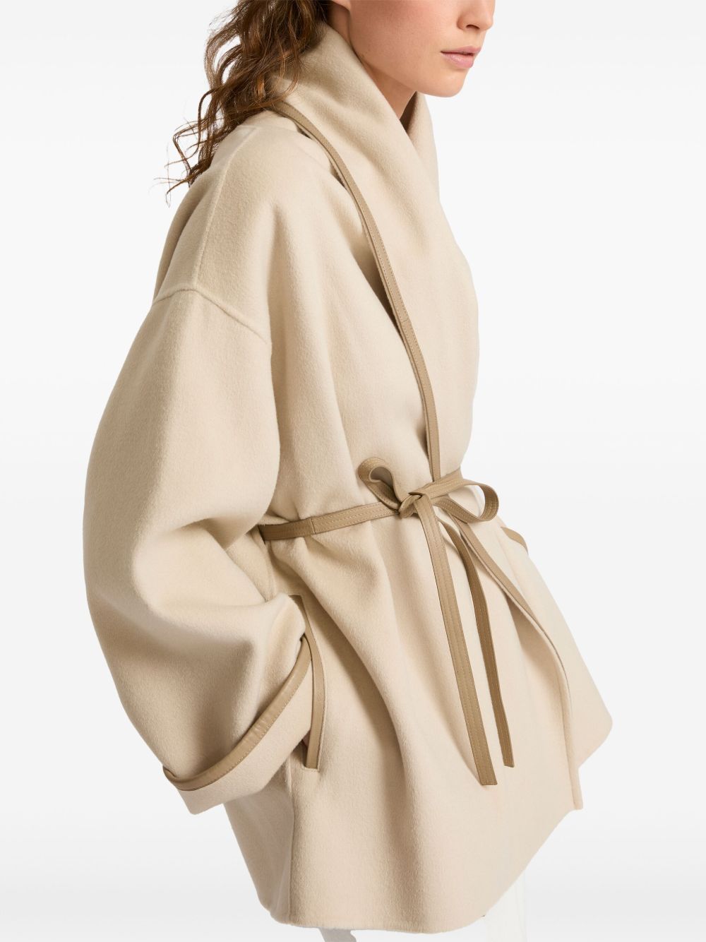 YVES SALOMON Elegant Kimono Jacket for Women