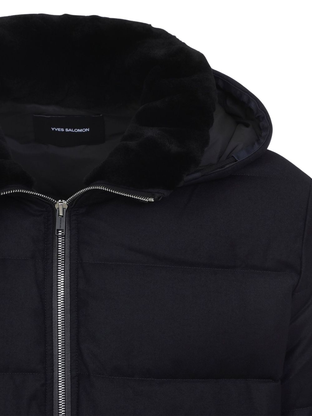YVES SALOMON Mini Hooded Down Jacket for Men