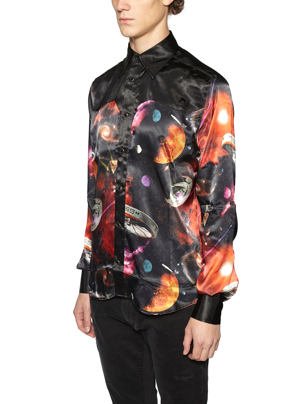 SSS WORLD CORP. All Over Patterned Shirt - Size M