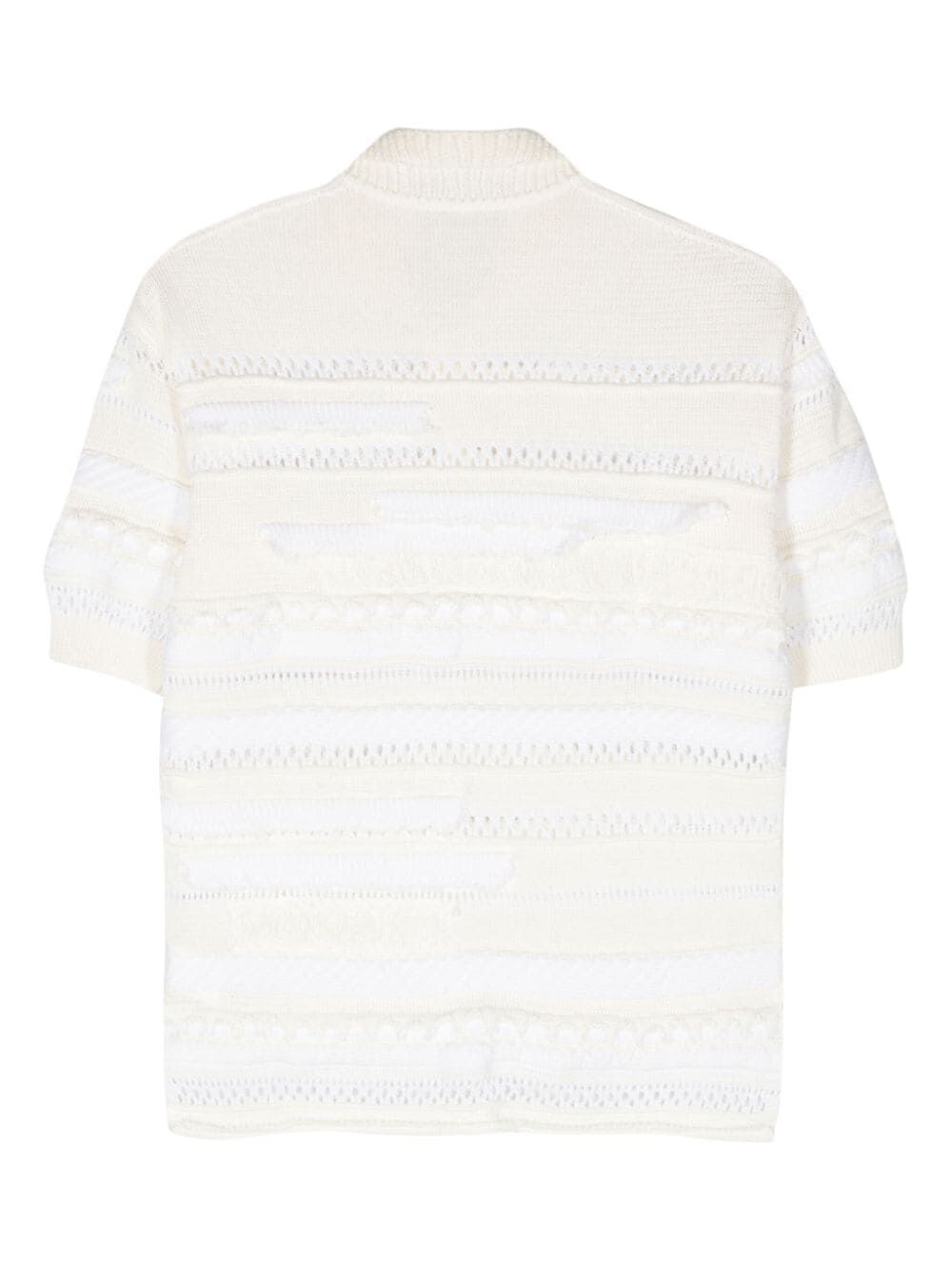 Y'S Half Sleeve Pullover with Collar