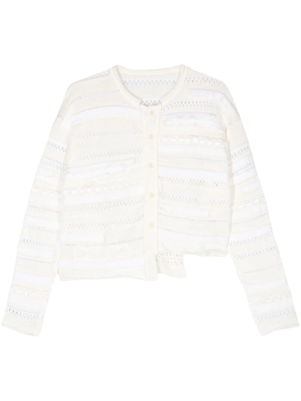 Y'S Asymmetrical Knit Cardigan for Women