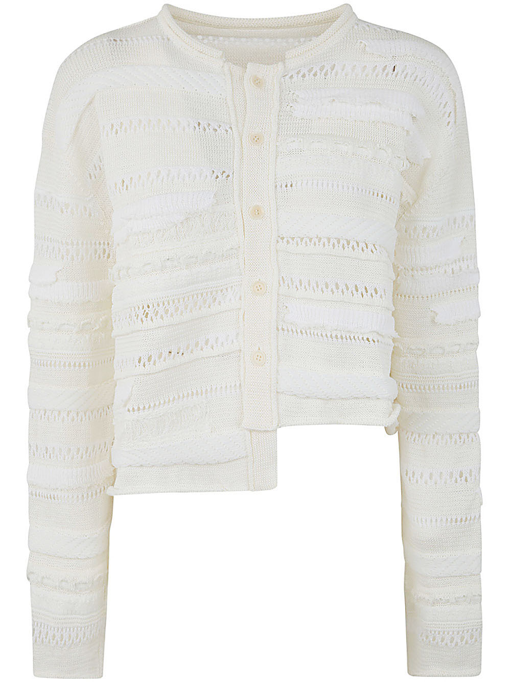 Y'S Asymmetrical Knit Cardigan for Women