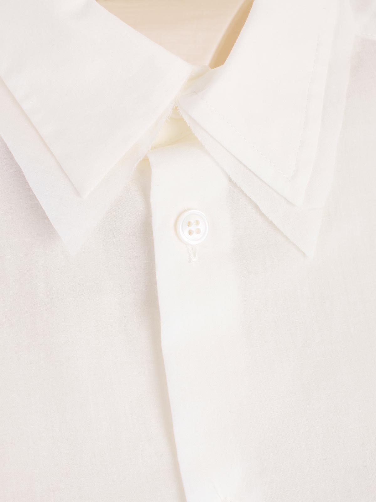 Y'S Long Sleeve Double Collar Shirt with Pocket