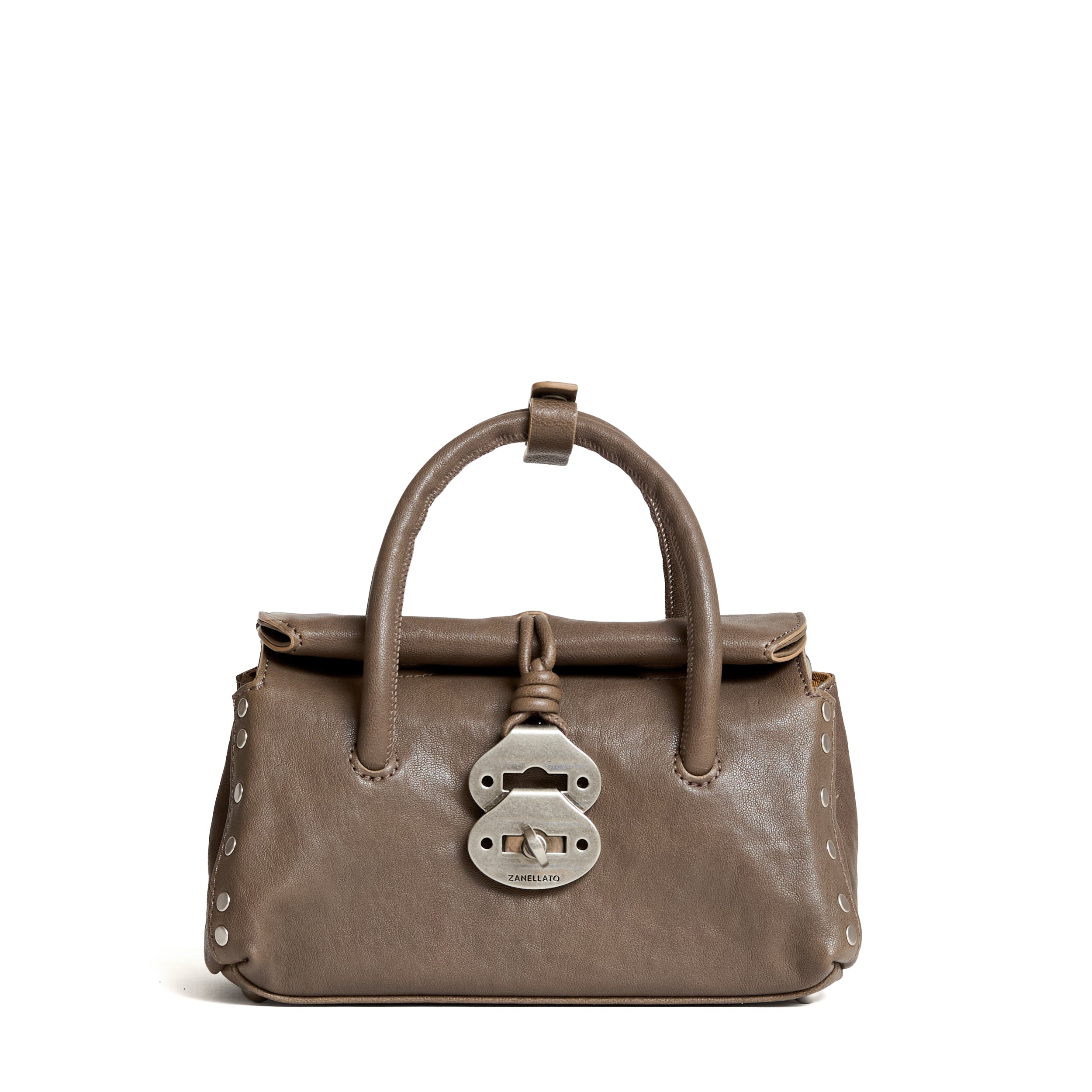 ZANELLATO Mini Magnetic Closure Shoulder Bag