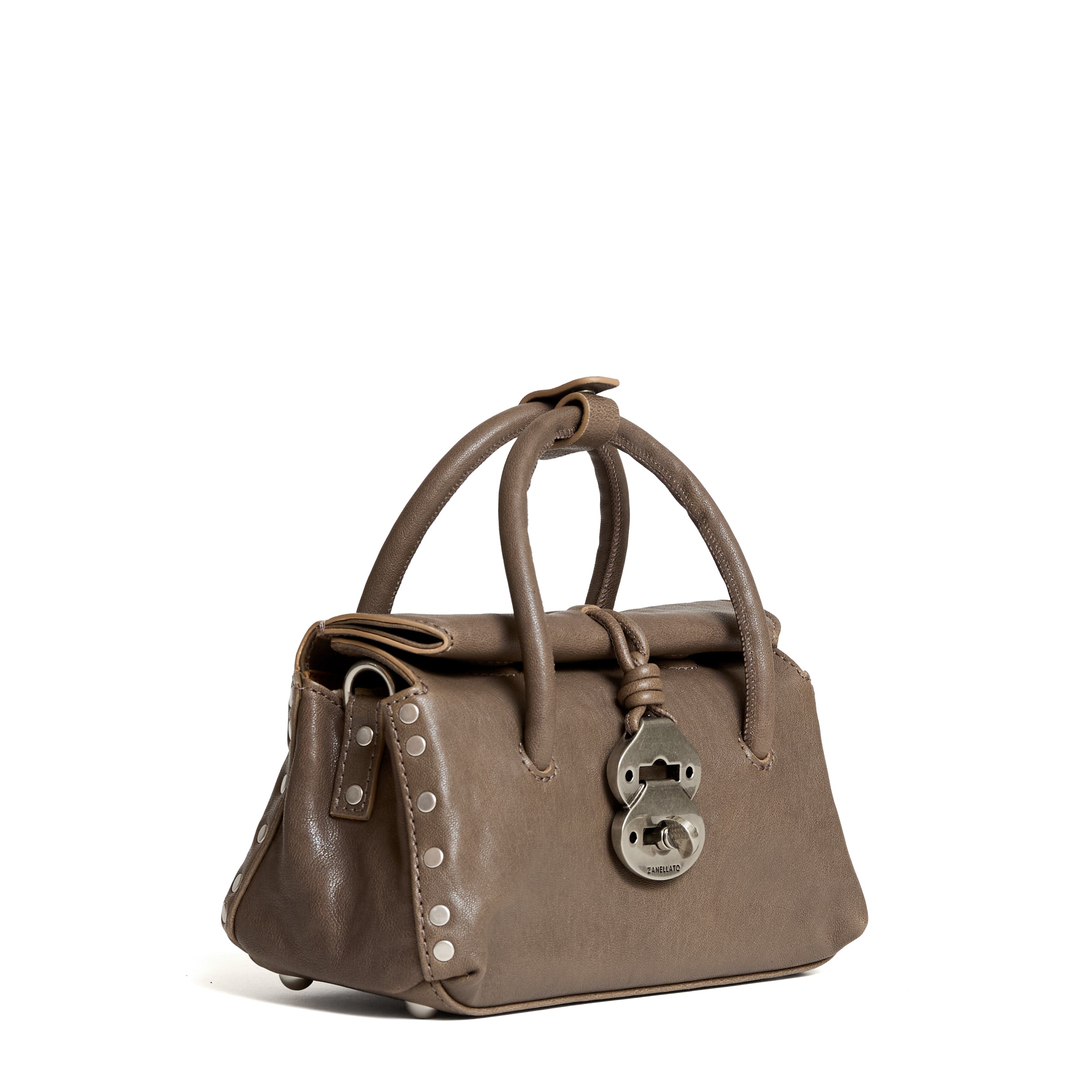 ZANELLATO Mini Magnetic Closure Shoulder Bag