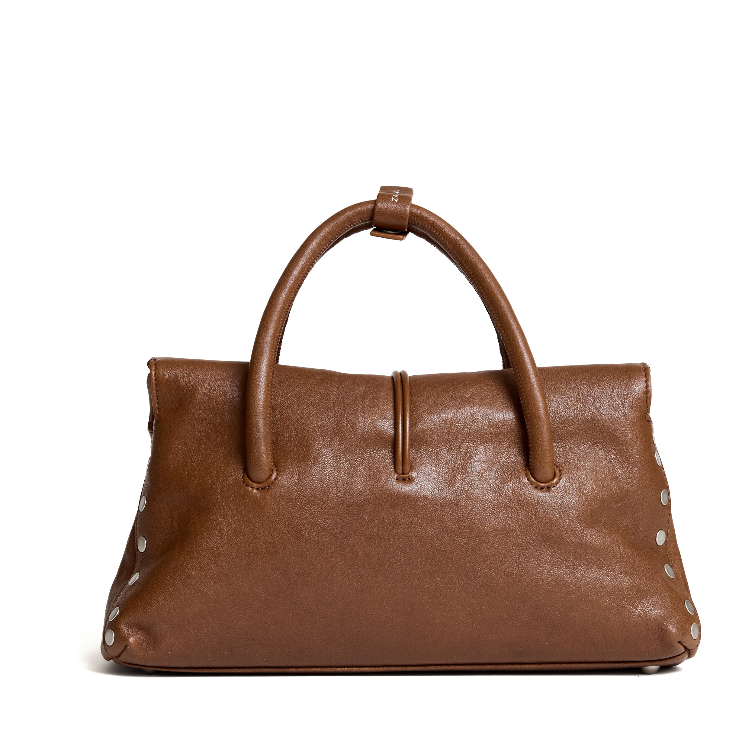ZANELLATO Mini Roll-Top Shoulder Bag