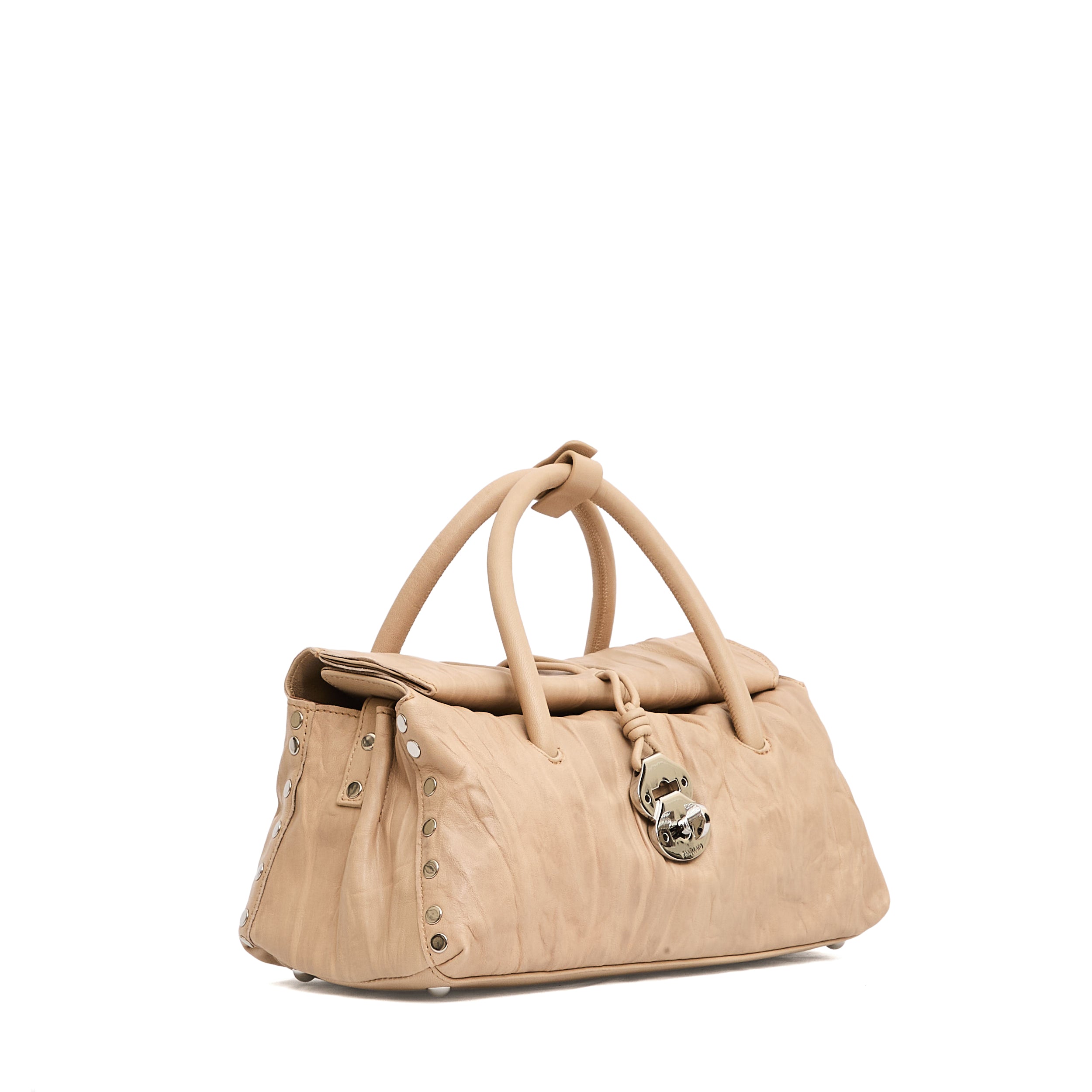 ZANELLATO Stylish Pleated Handbag - Perfect for Everyday Use (33x17x14 cm)