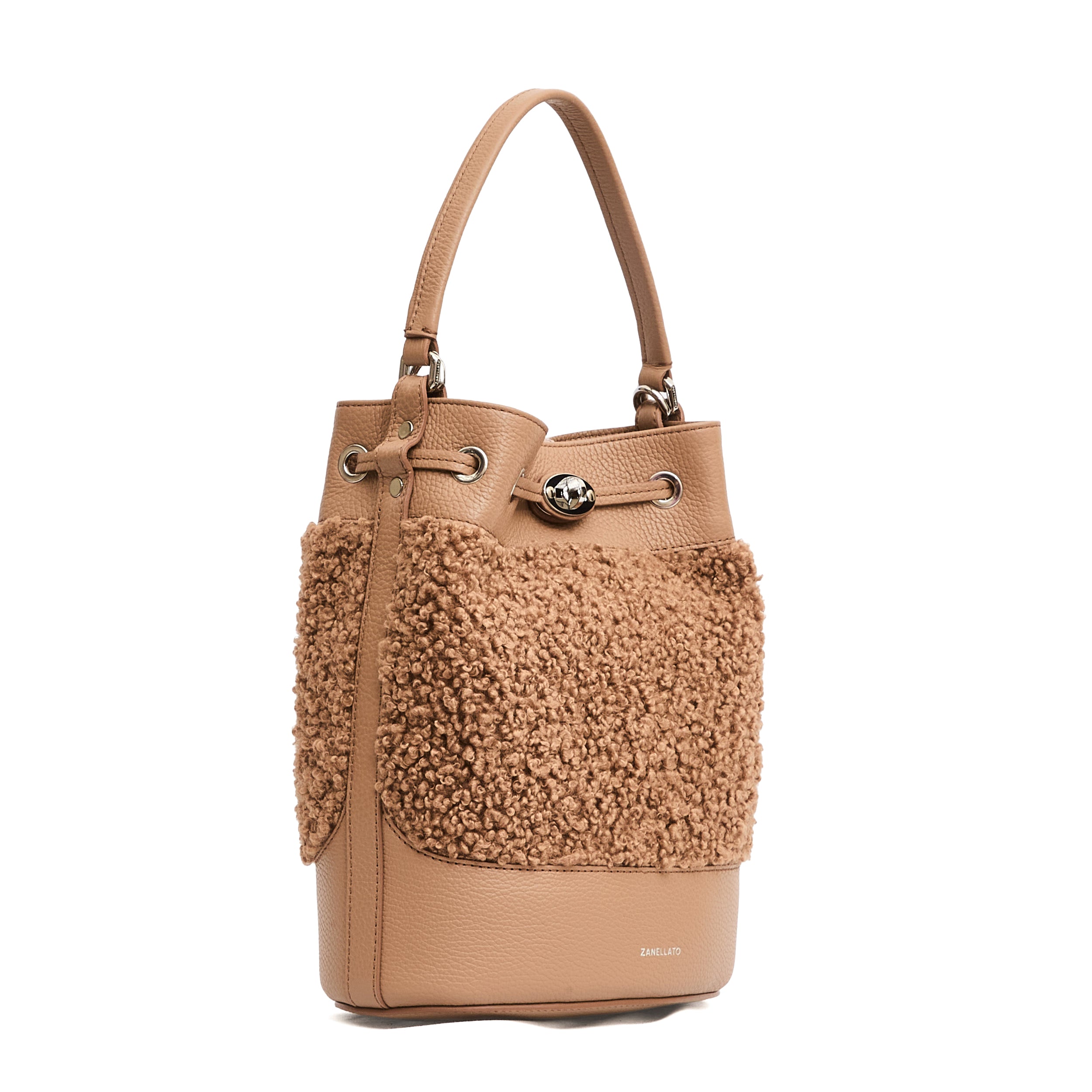 ZANELLATO Mini Teddy Handbag 23 x 28 x 14 cm - Chic Daily Accessory