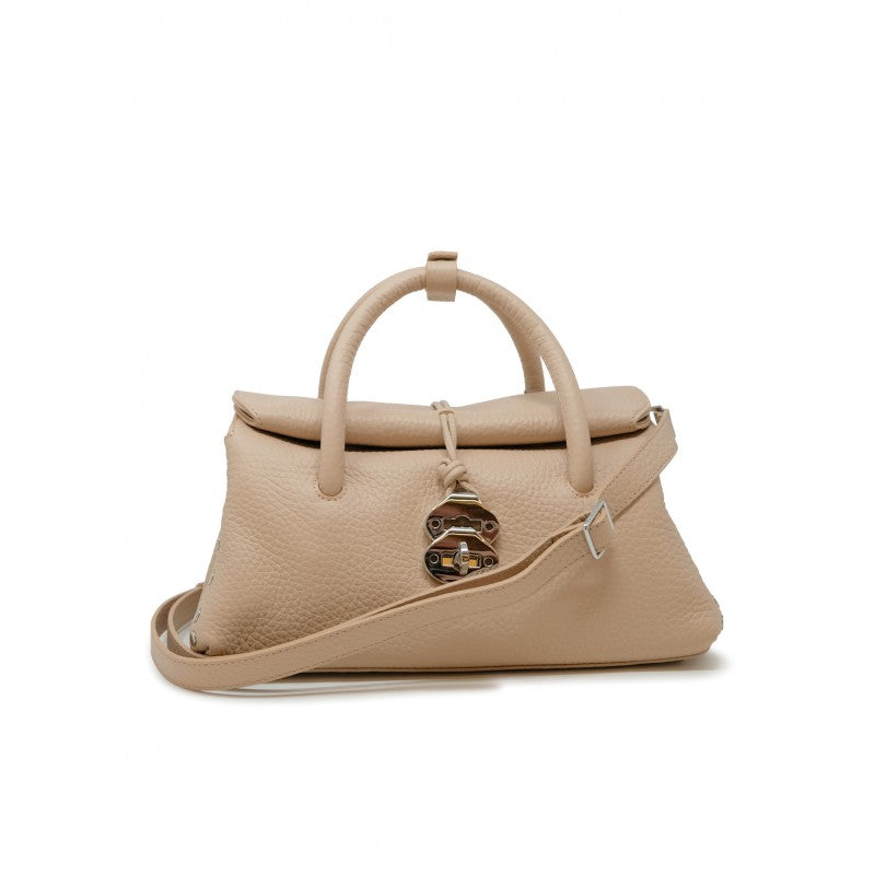 ZANELLATO Leather Handbag with Dotted Detail