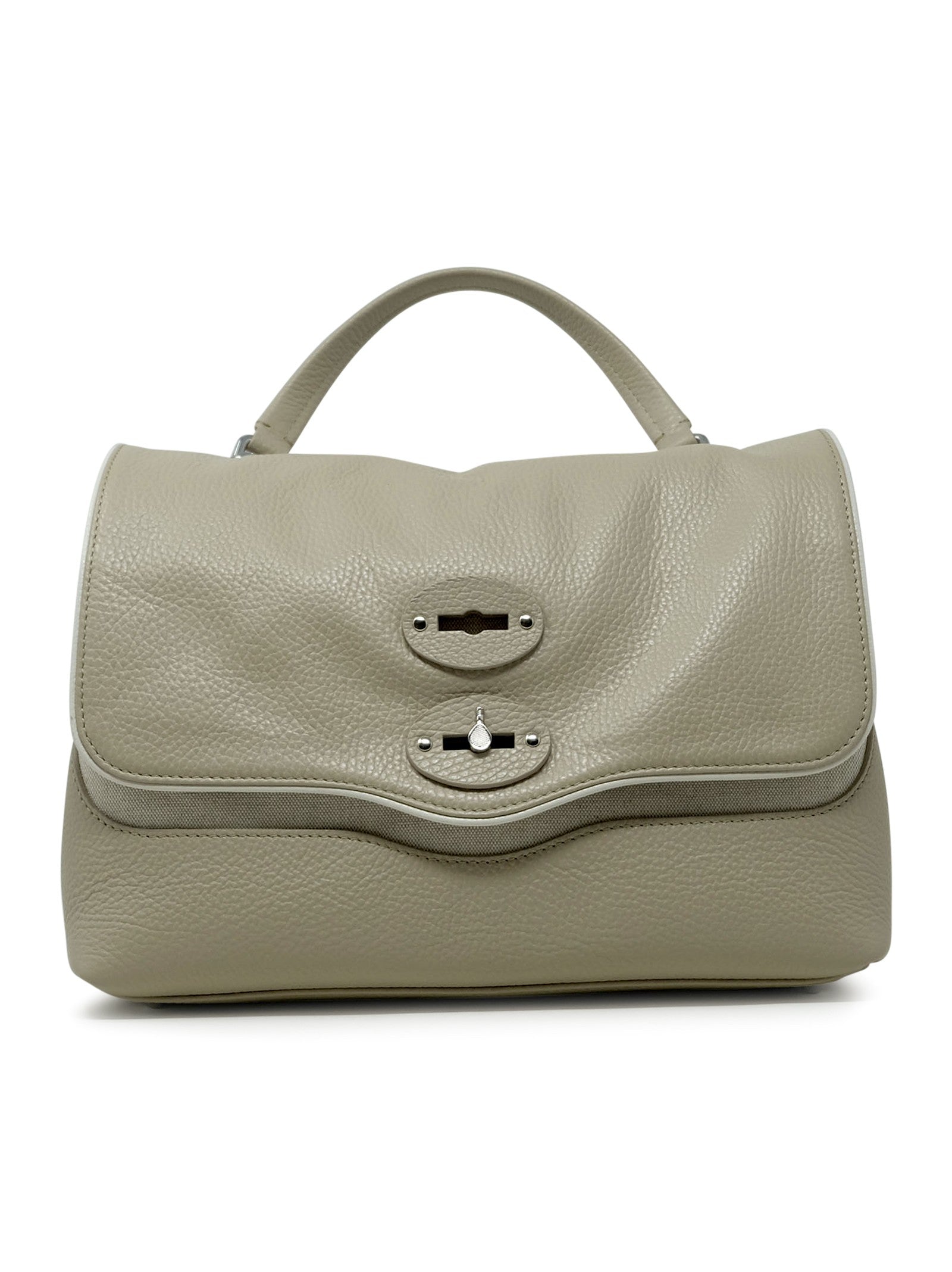 ZANELLATO Elegant Mini Leather Handbag - 29x20x15cm