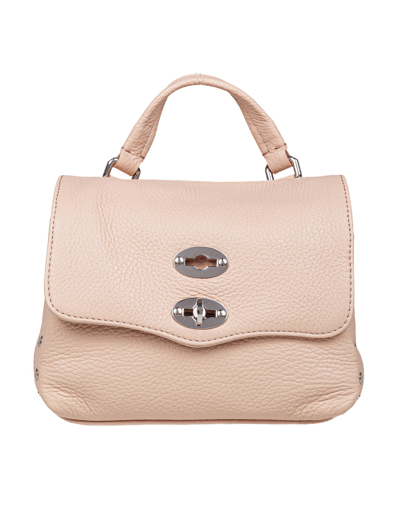 ZANELLATO Mini Postman Daily Handbag - Soft Leather in Pink