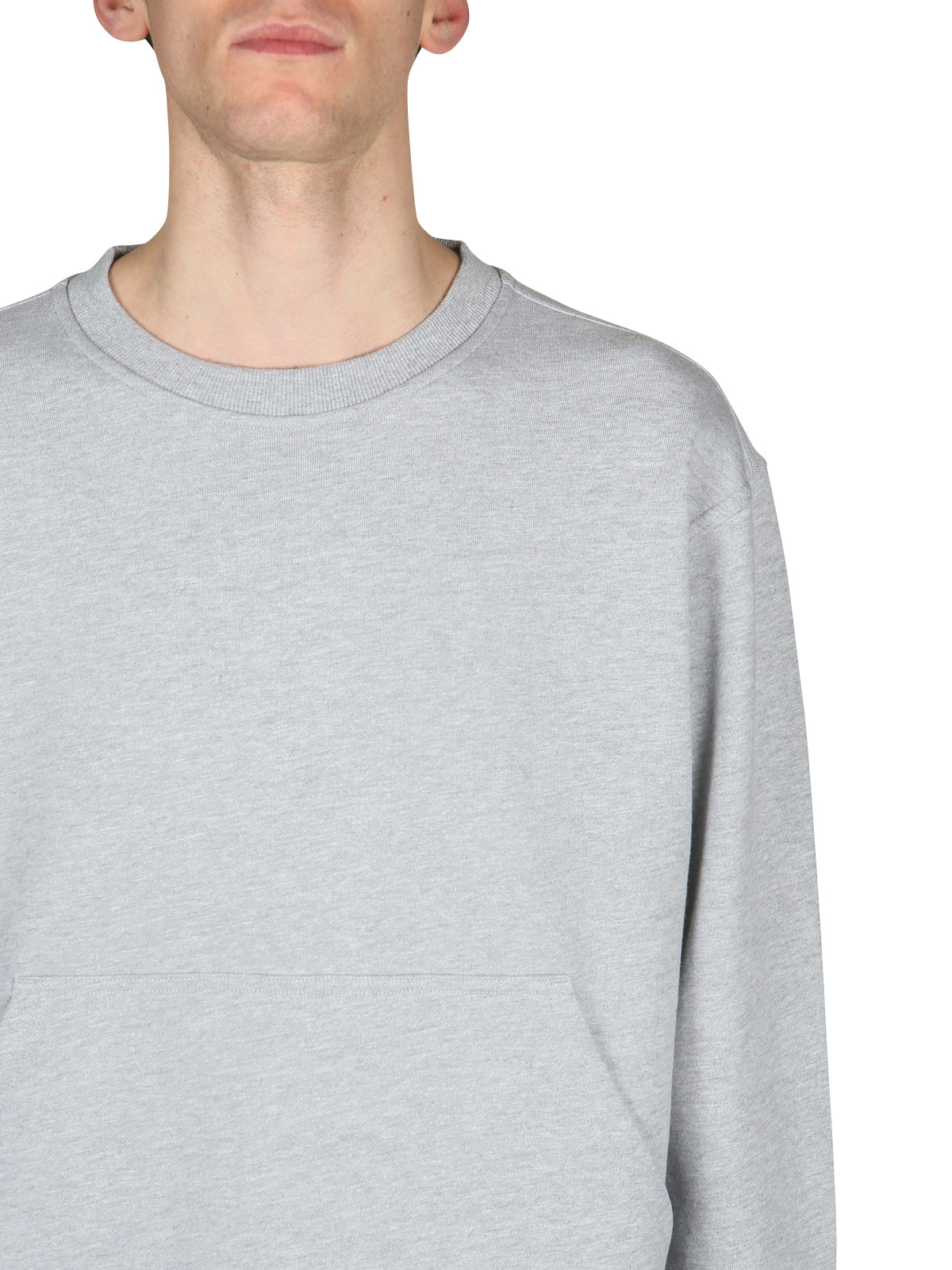 U.P.W.W. Crewneck Sweatshirt with Stylish Inserts - Men's
