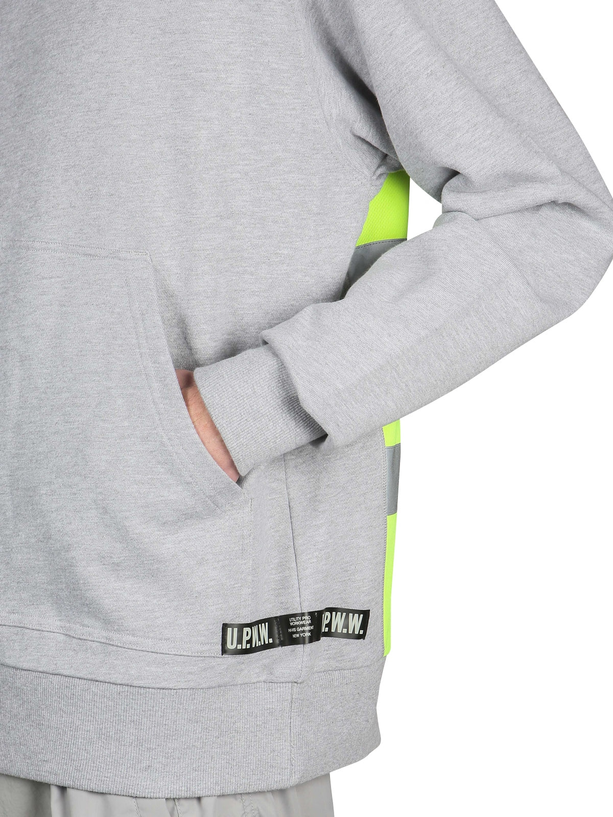 U.P.W.W. Crewneck Sweatshirt with Stylish Inserts - Men's