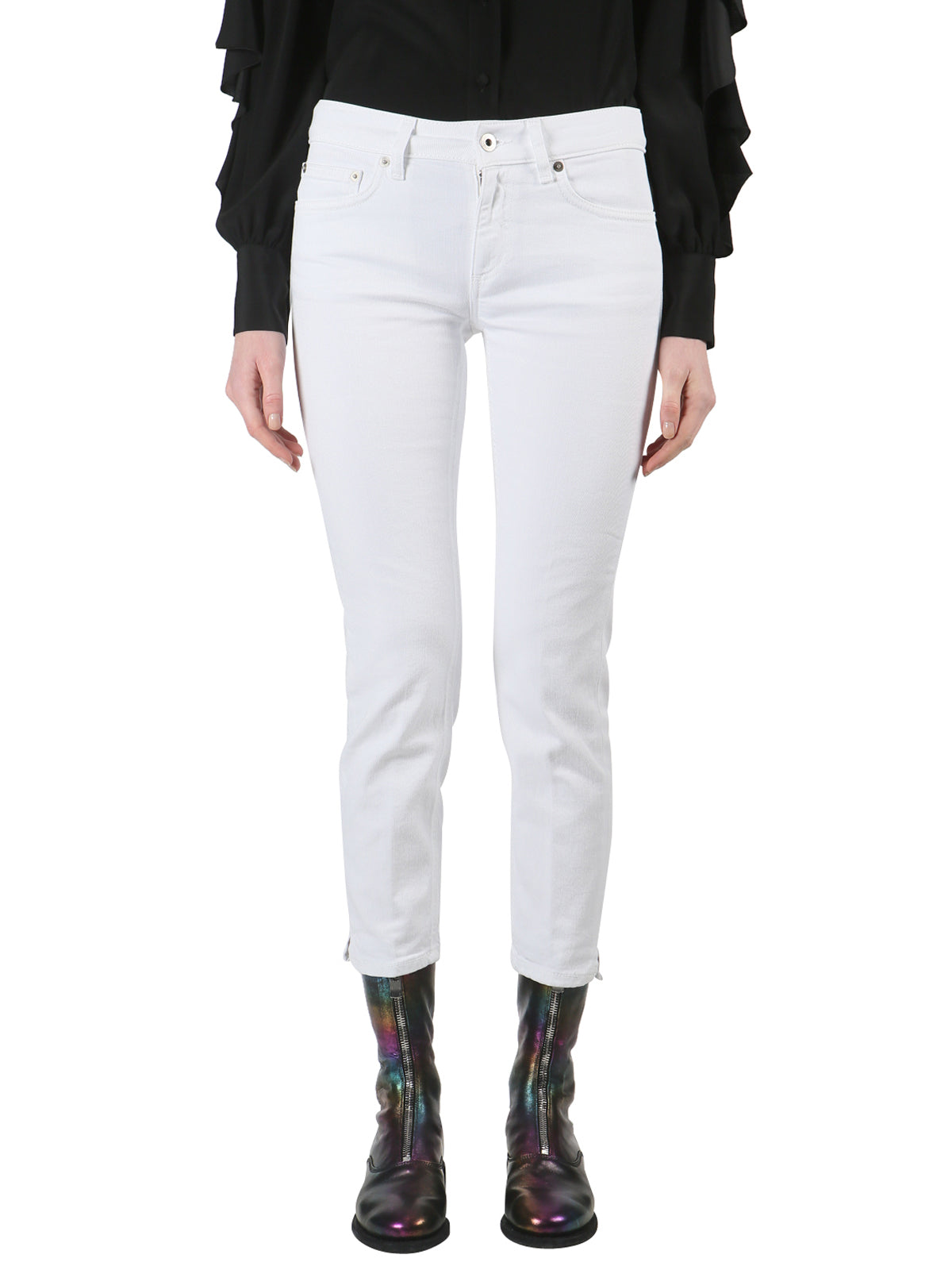 DONDUP Women's Newdia Denim Pants - Size 28