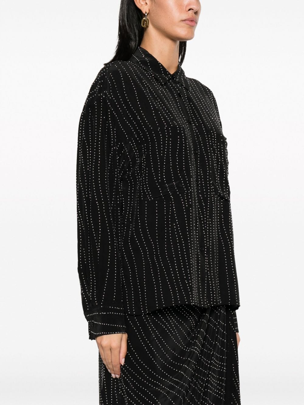 IRO Studded Long Sleeve Shirt