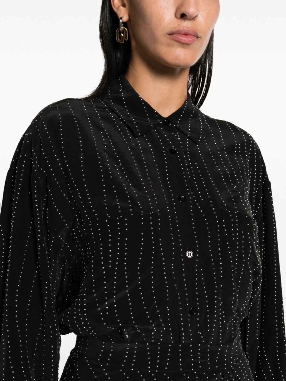 IRO Studded Long Sleeve Shirt