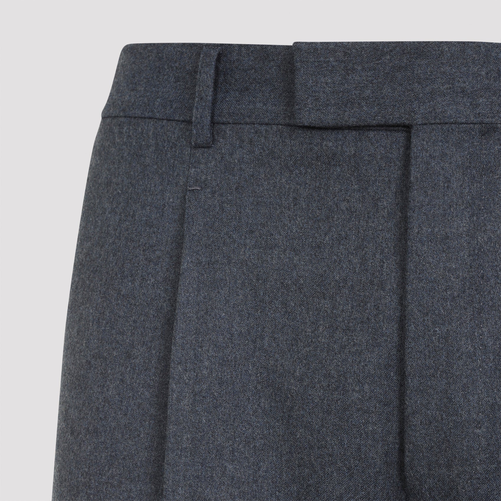 ZEGNA Refined Fit Trousers for Men - Elegant Wool Design