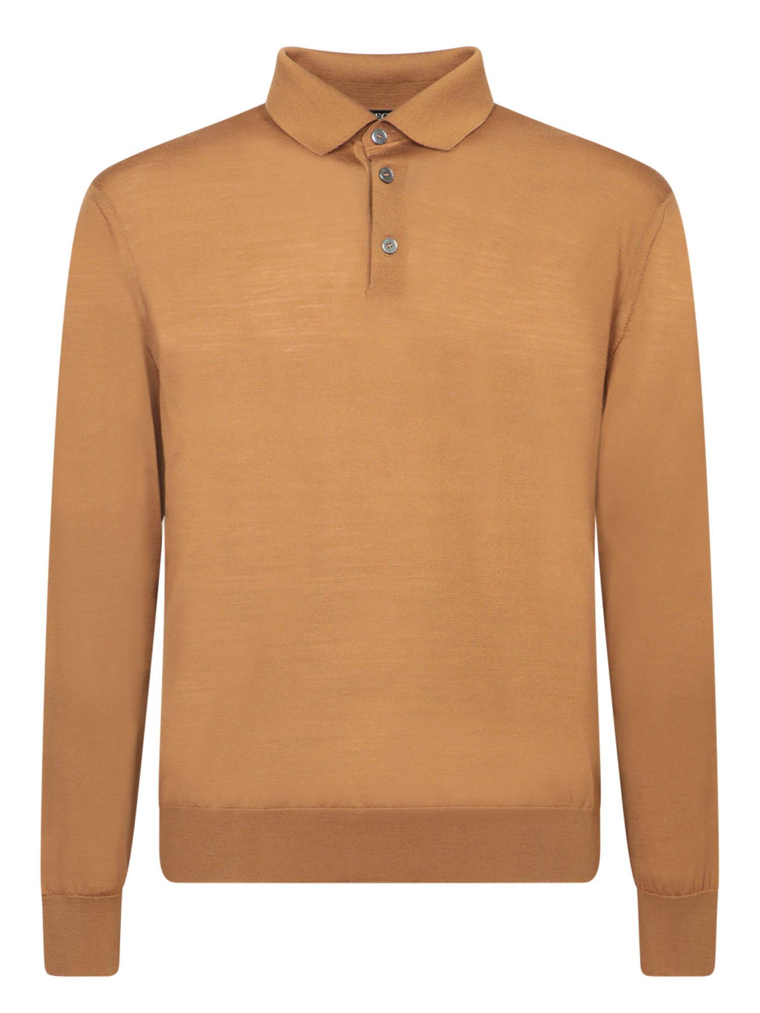 ZEGNA Classic Long Sleeve Polo T-Shirt for Men - Seasonal Essential