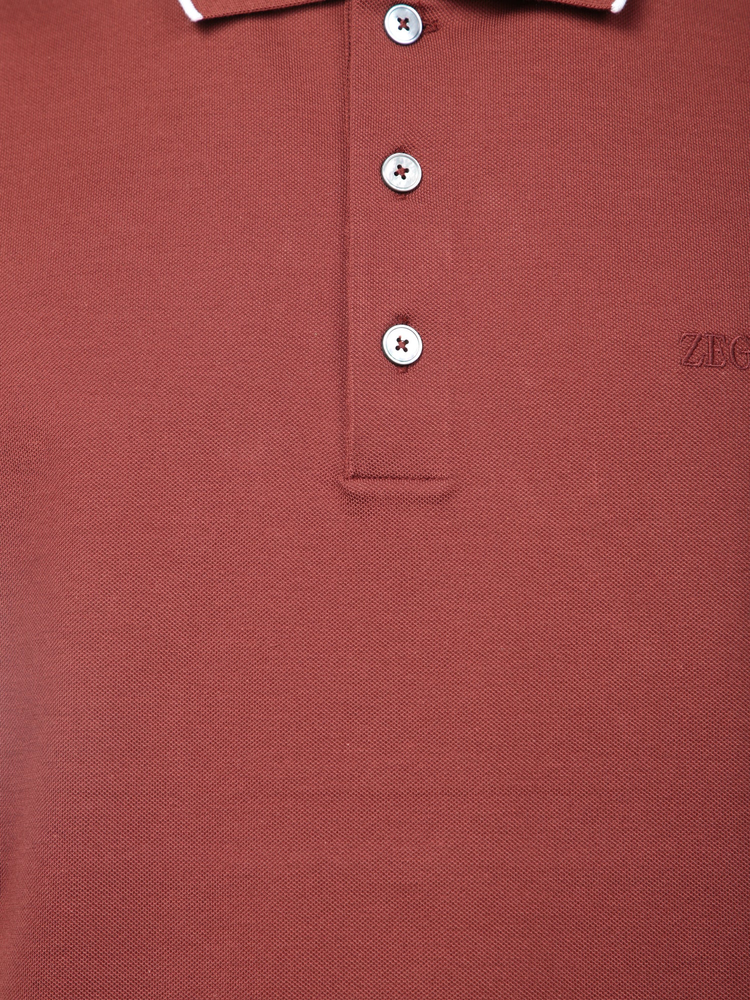 ZEGNA Men's Elegant Polo T-Shirt - Short Sleeve