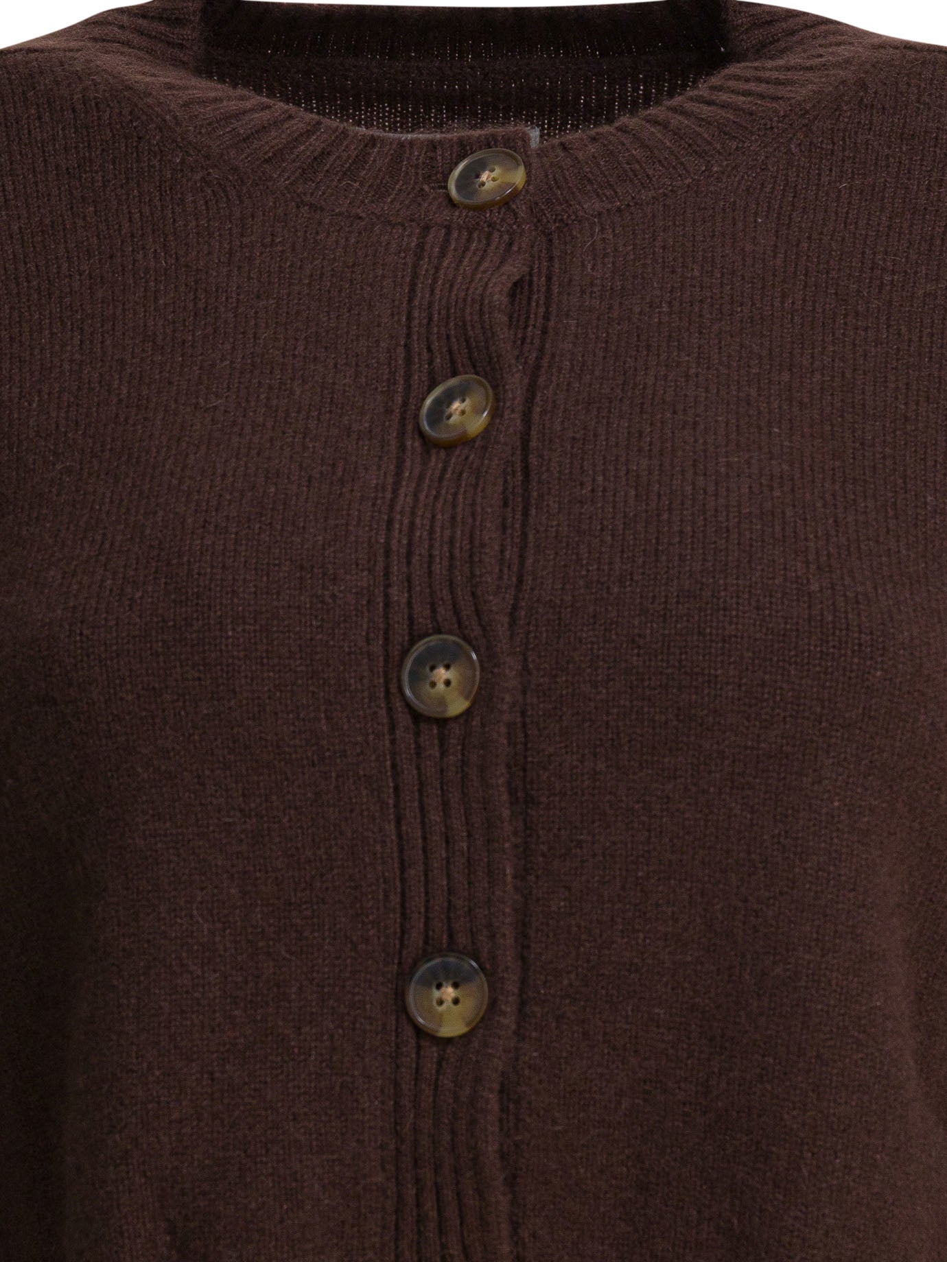 LOULOU DE SAISON Cropped Cashmere Cardigan