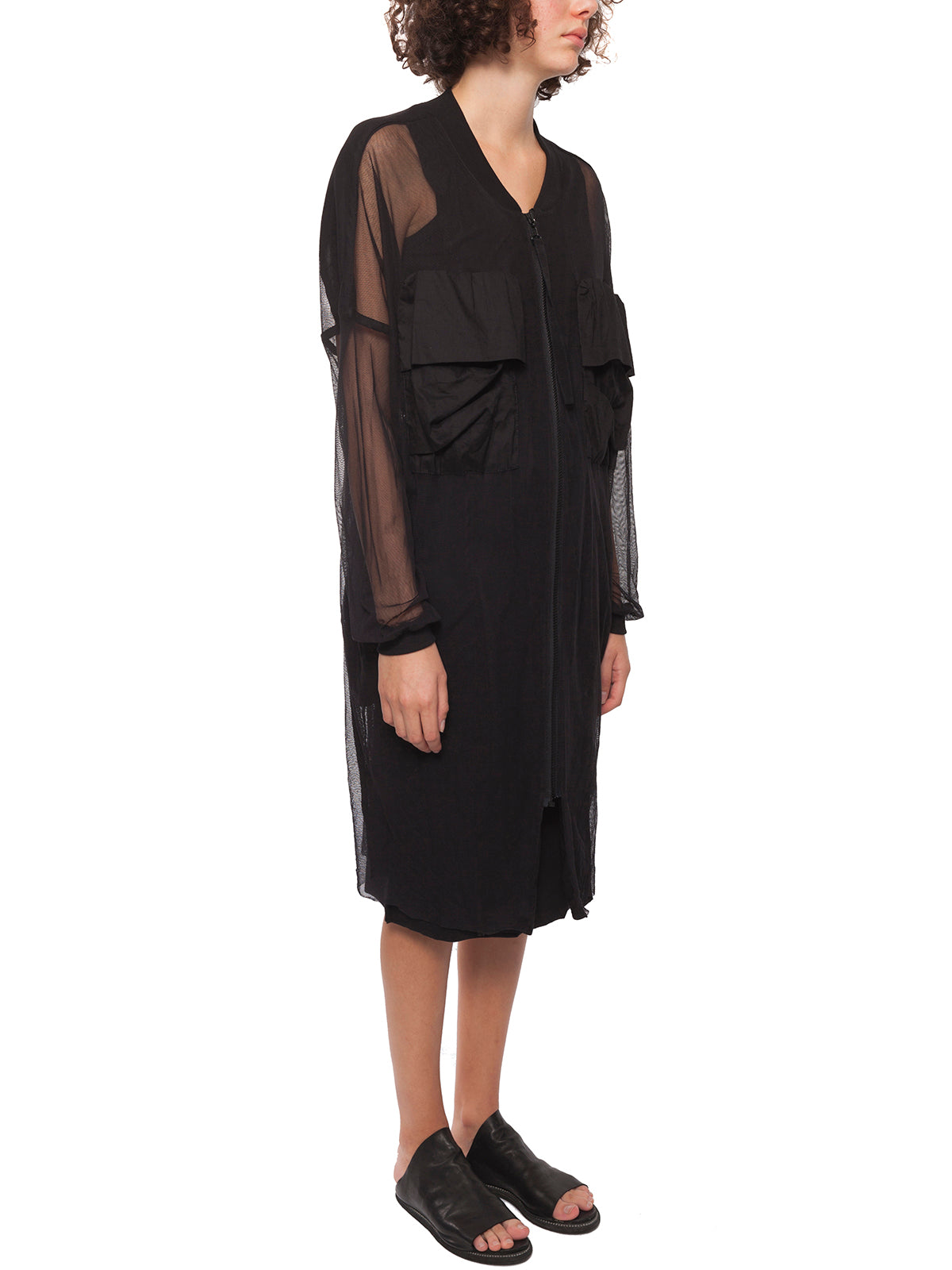 STUDIO B3 Light Knit Zip-Up Jacket for Women - Size S