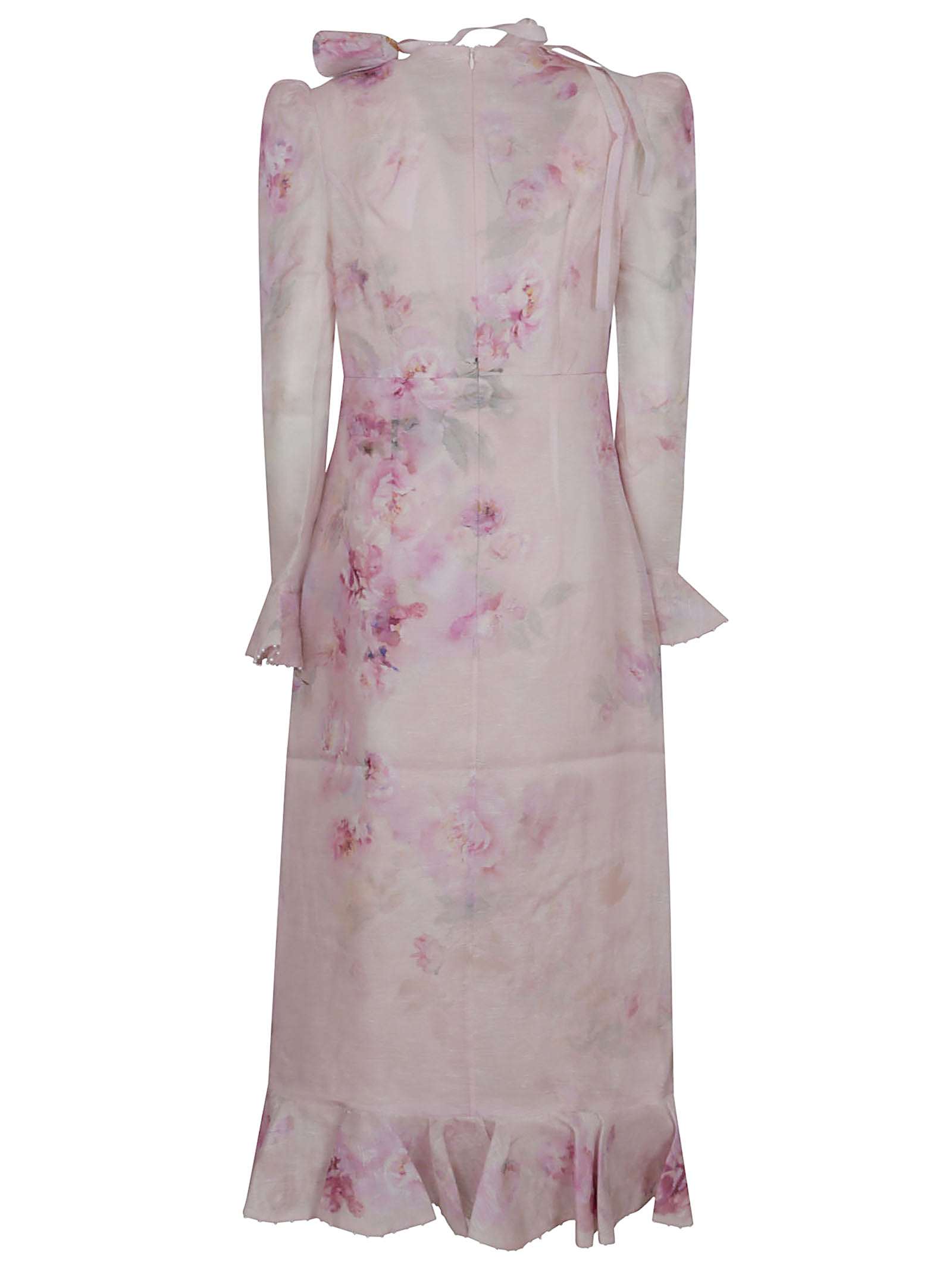 ZIMMERMANN Elegant Floral Mini Dress