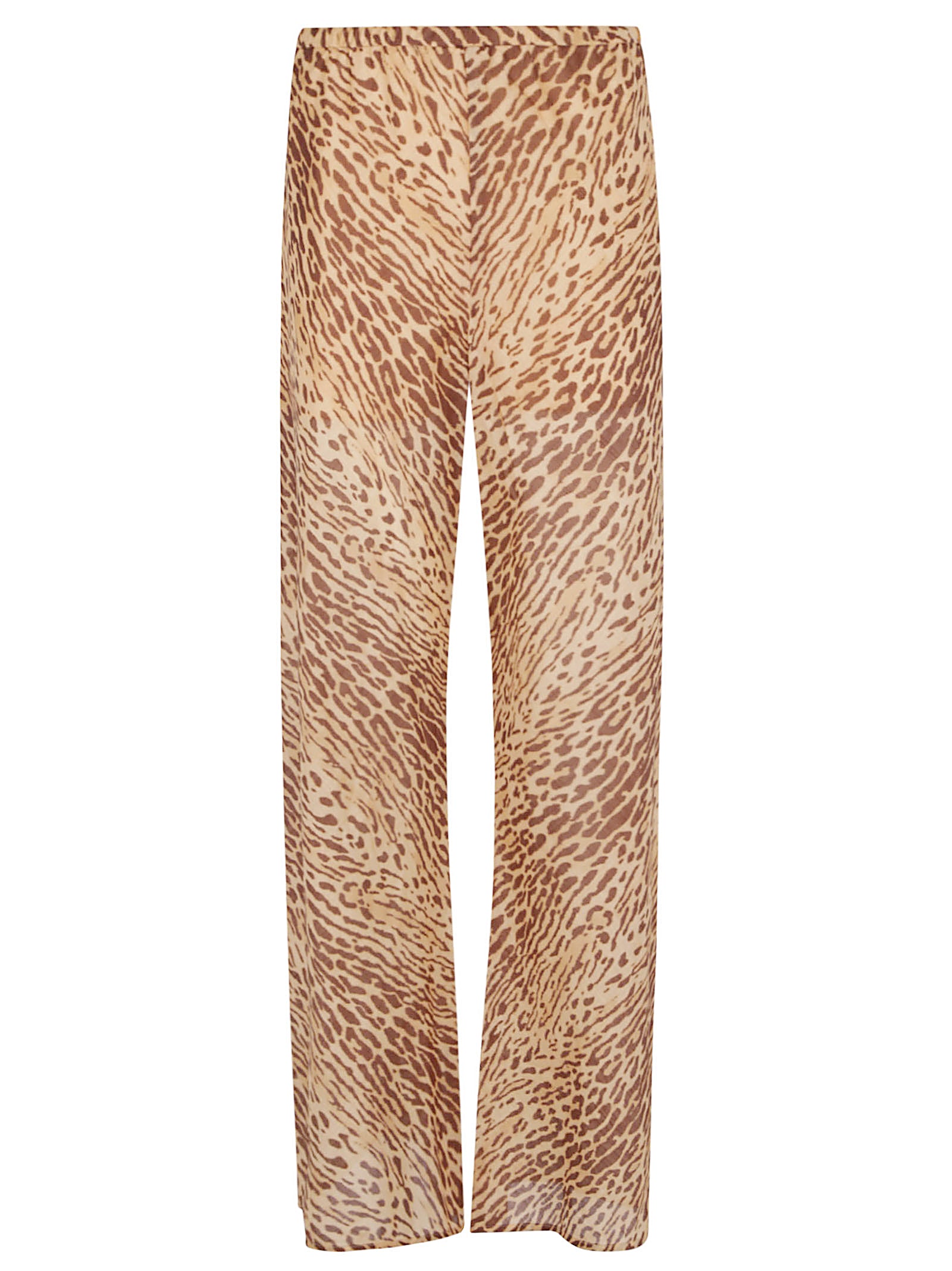 ZIMMERMANN Cascadian Bias Pants - Mid Rise, Cropped Legs - FW25