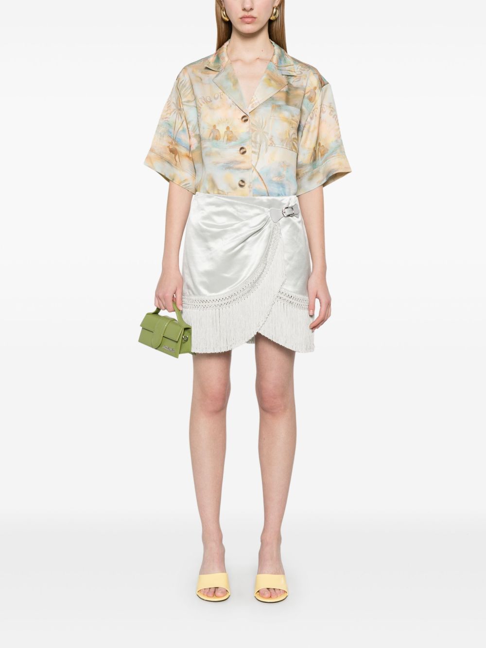 ZIMMERMANN Multicolour Women's Lightweight Shirt for Spring Summer 25