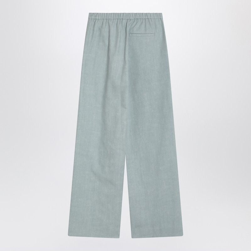 LOULOU STUDIO Cotton Blend Wide Pants