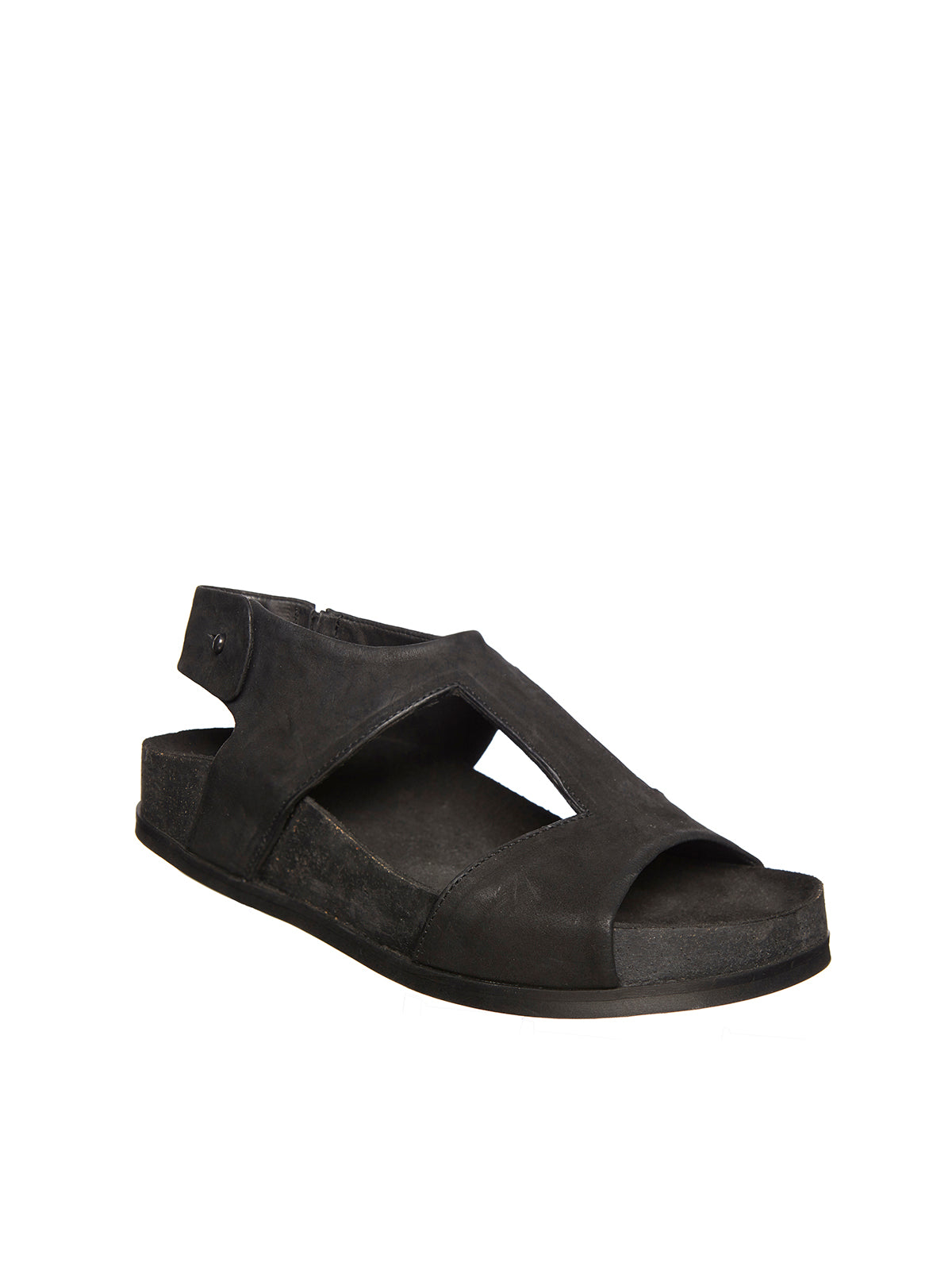 THE LAST CONSPIRACY Stylish Leather Sandals with Elasticated Straps - Women's Size Options
