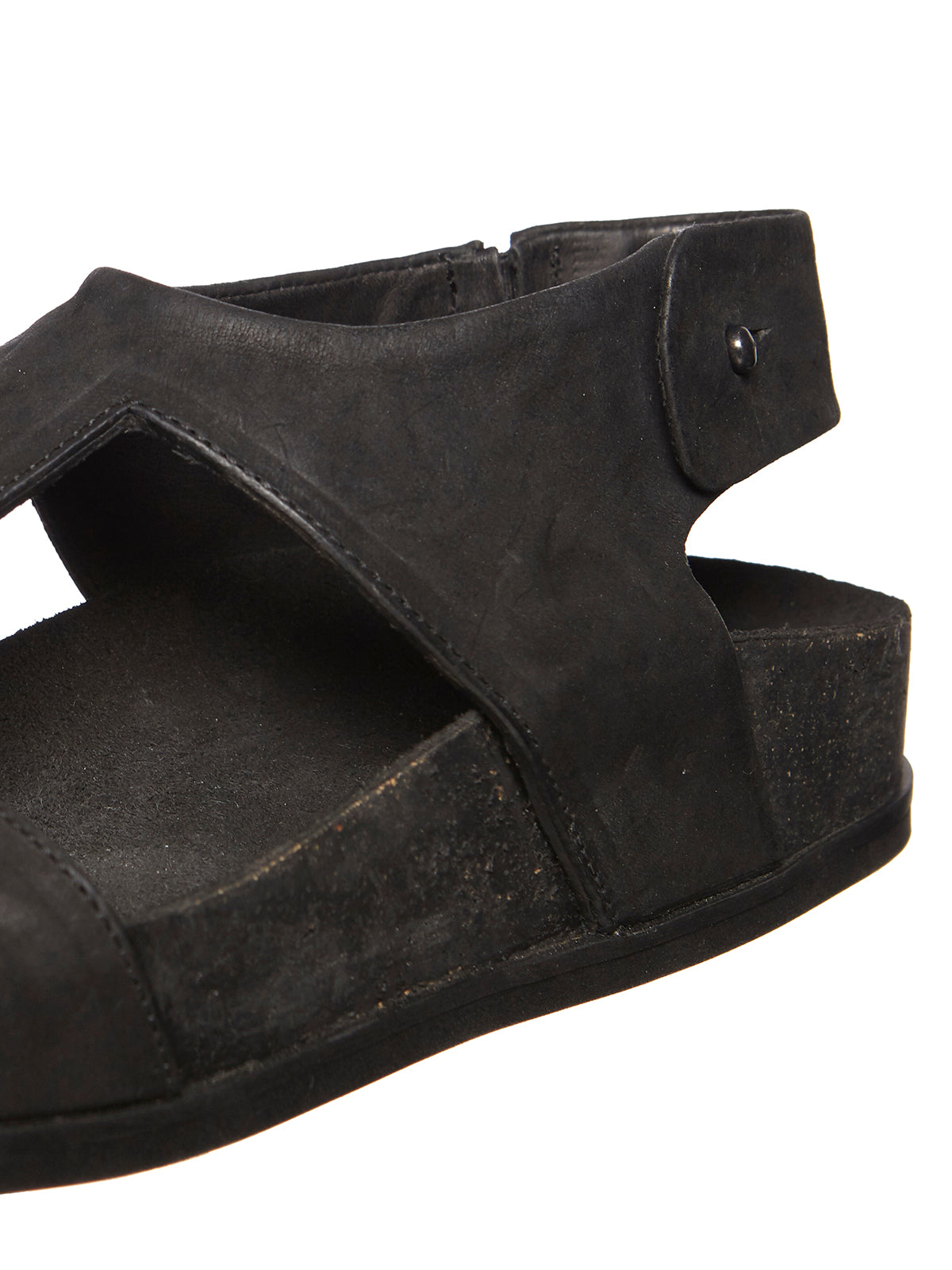 THE LAST CONSPIRACY Stylish Leather Sandals with Elasticated Straps - Women's Size Options