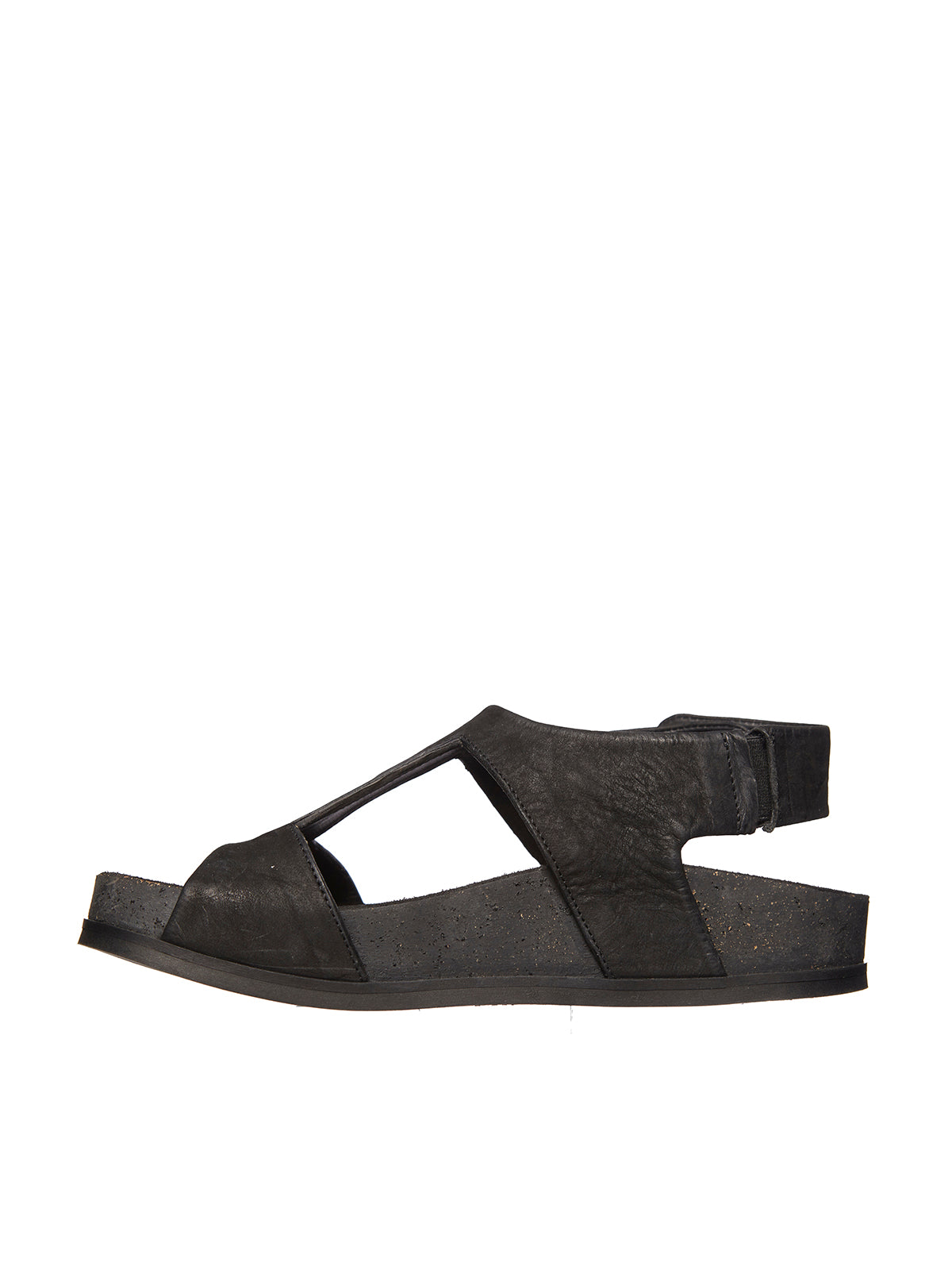 THE LAST CONSPIRACY Stylish Leather Sandals with Elasticated Straps - Women's Size Options