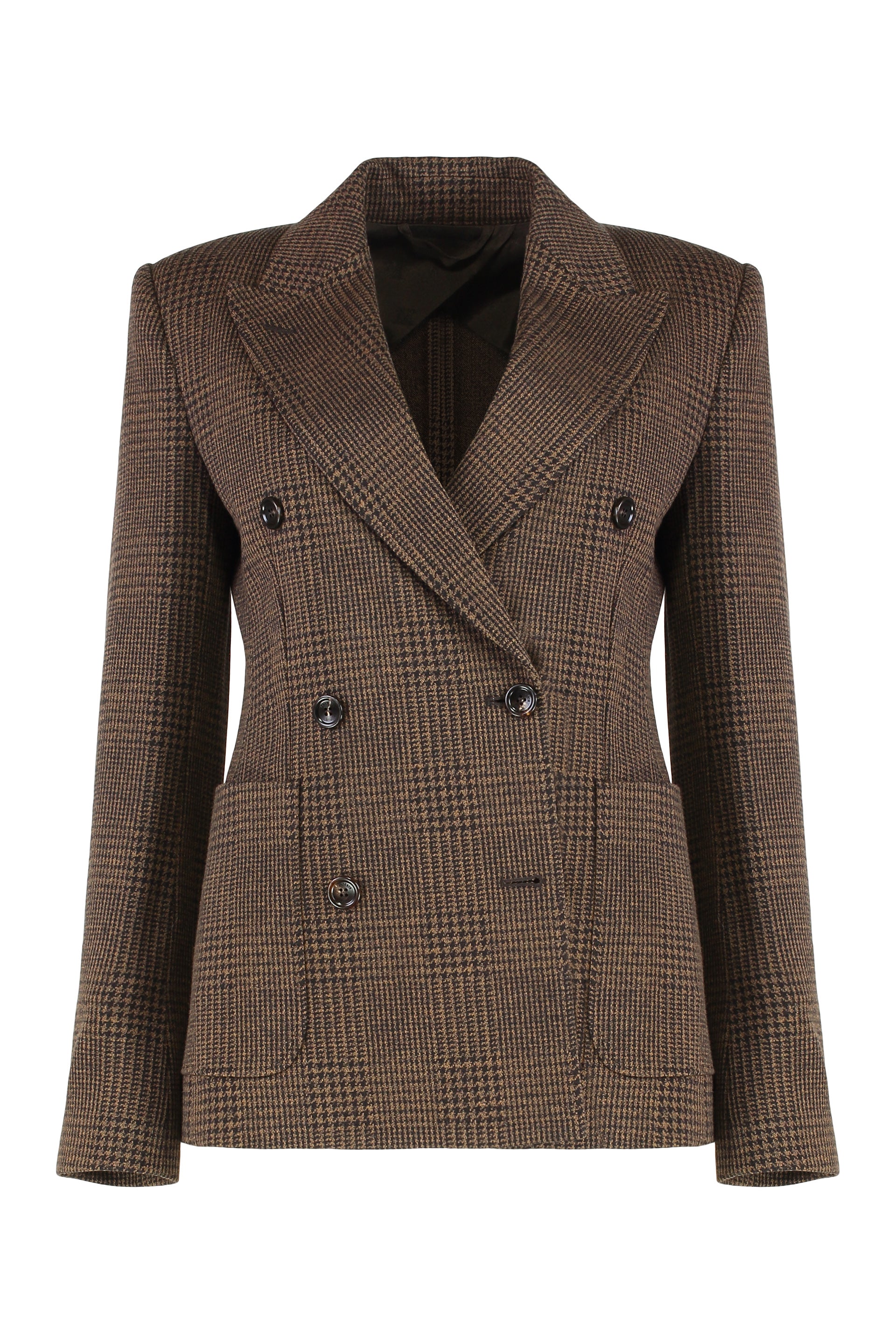 MAX MARA Double-Breasted Blazer Zulma in Prince of Wales for Women