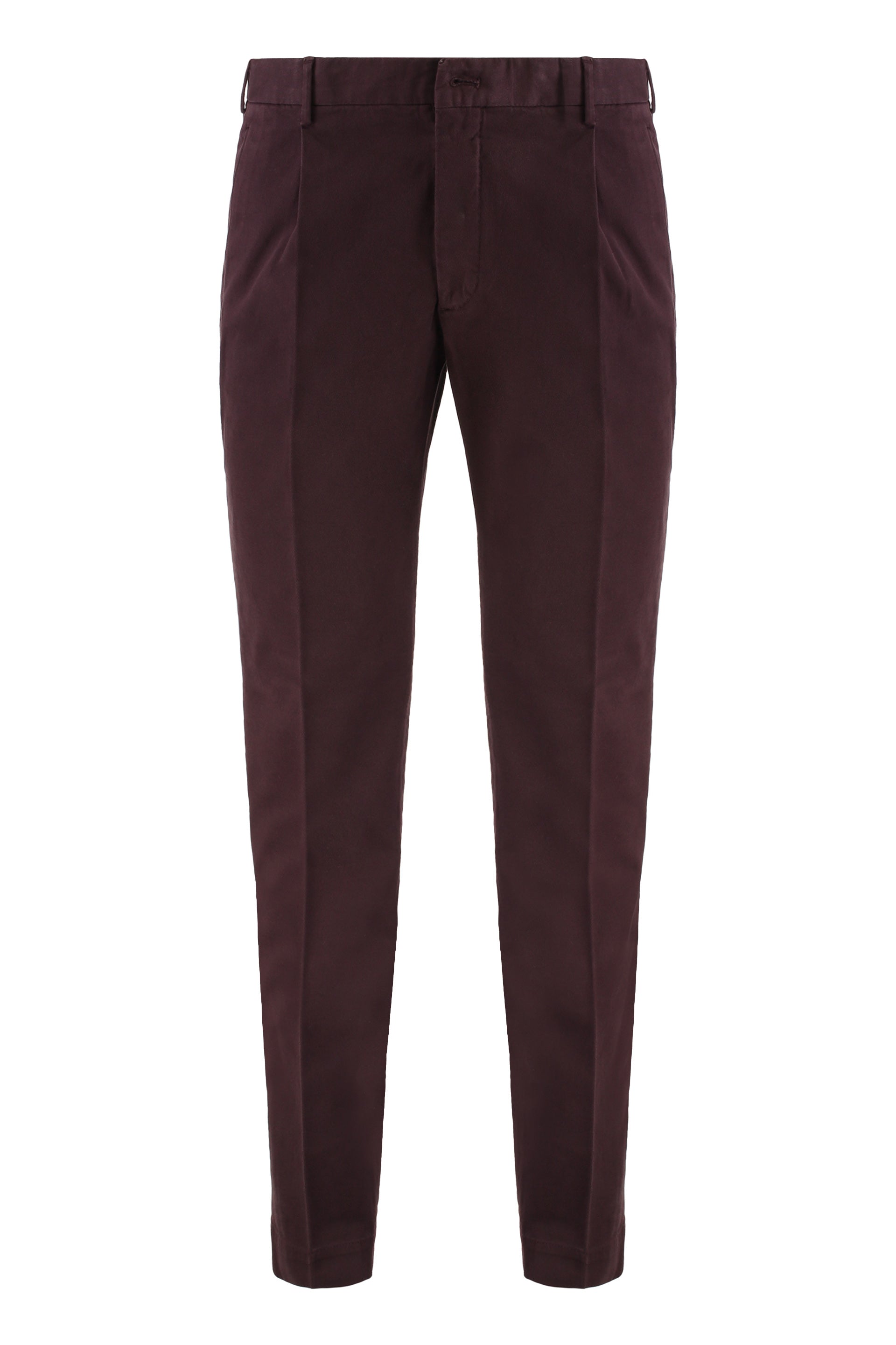SLOWEAR Elegant Slim Fit Trousers in Cotton