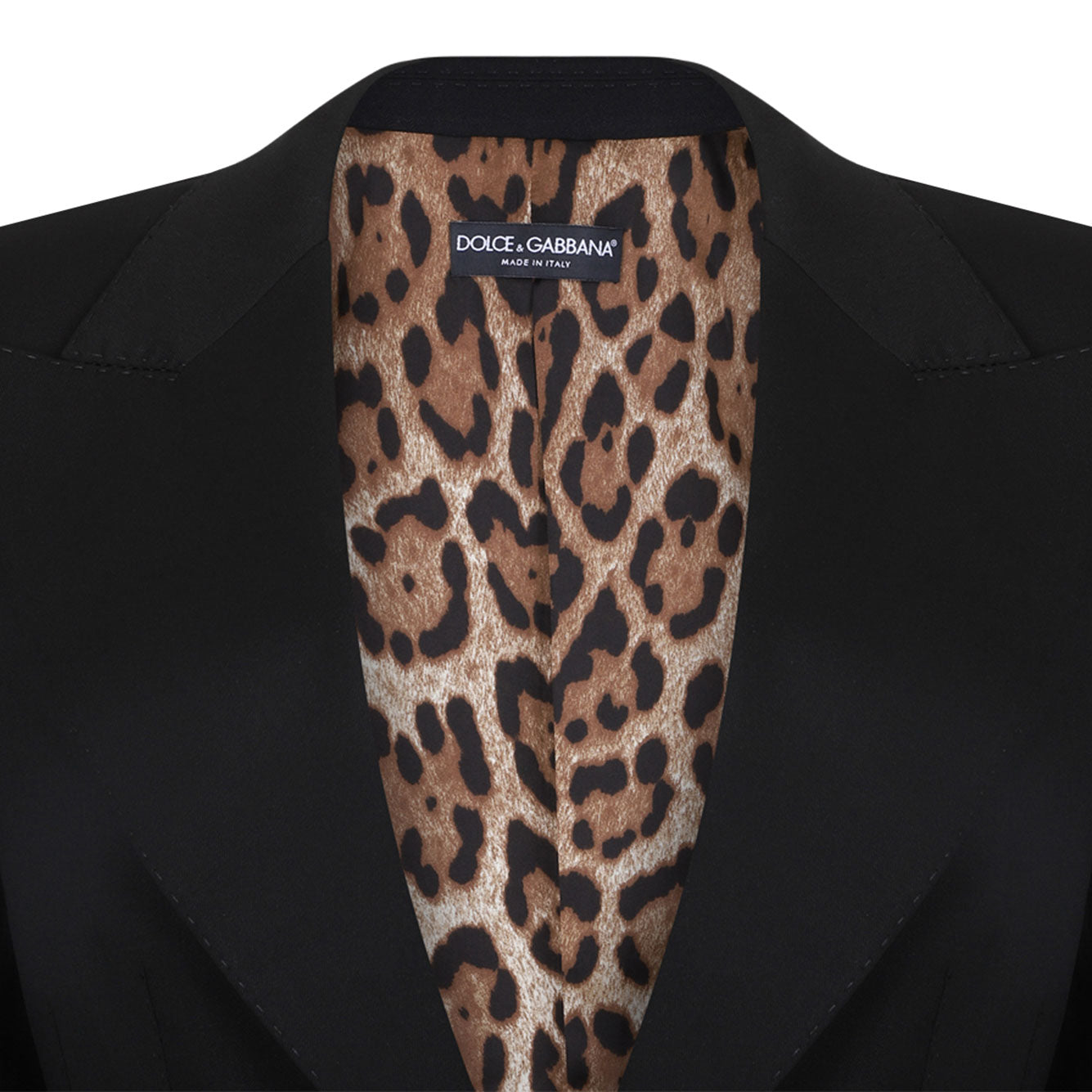 DOLCE & GABBANA Virgin Wool Mini Jacket for Women