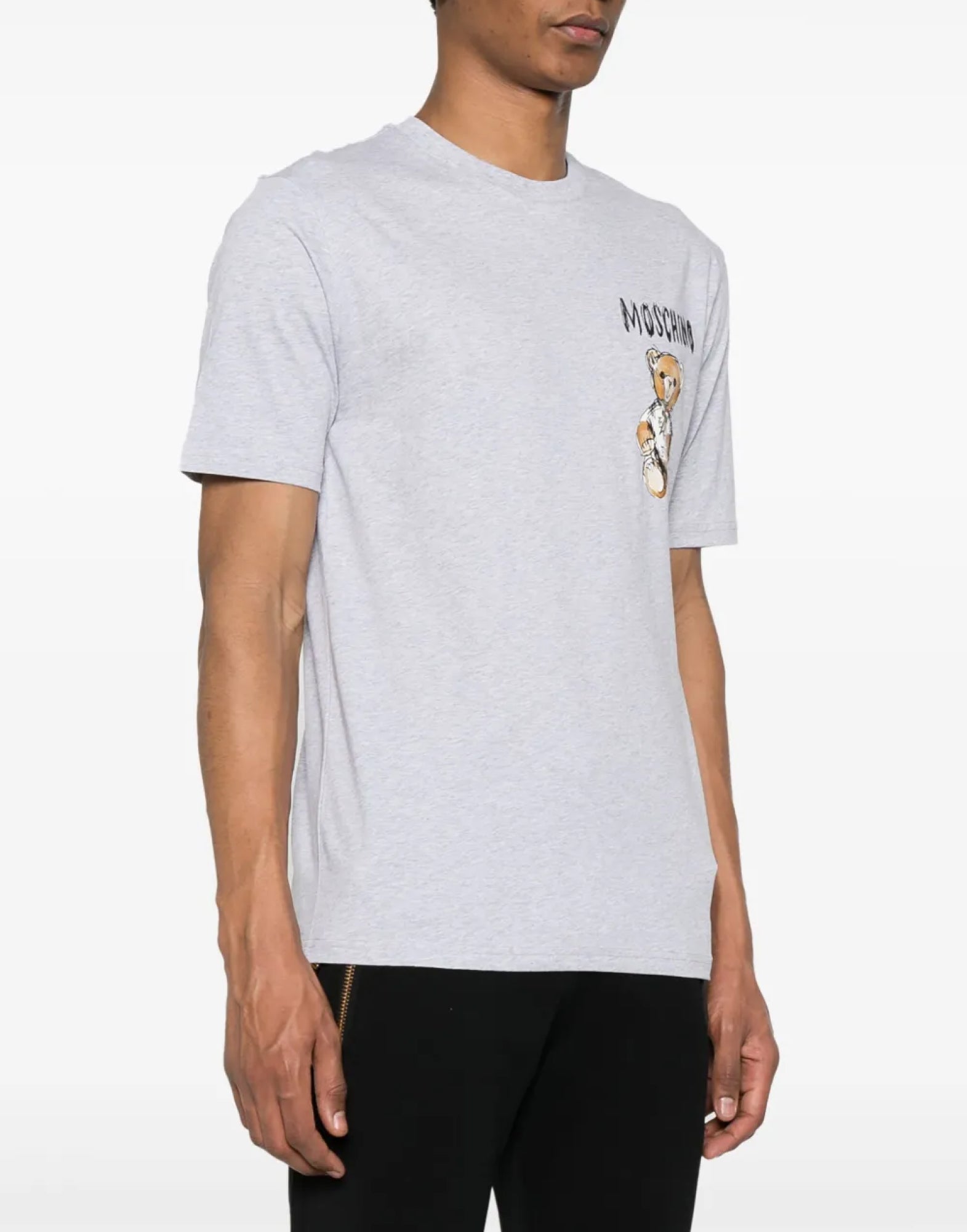 MOSCHINO COUTURE Teddy Bear Logo Short Sleeve T-Shirt