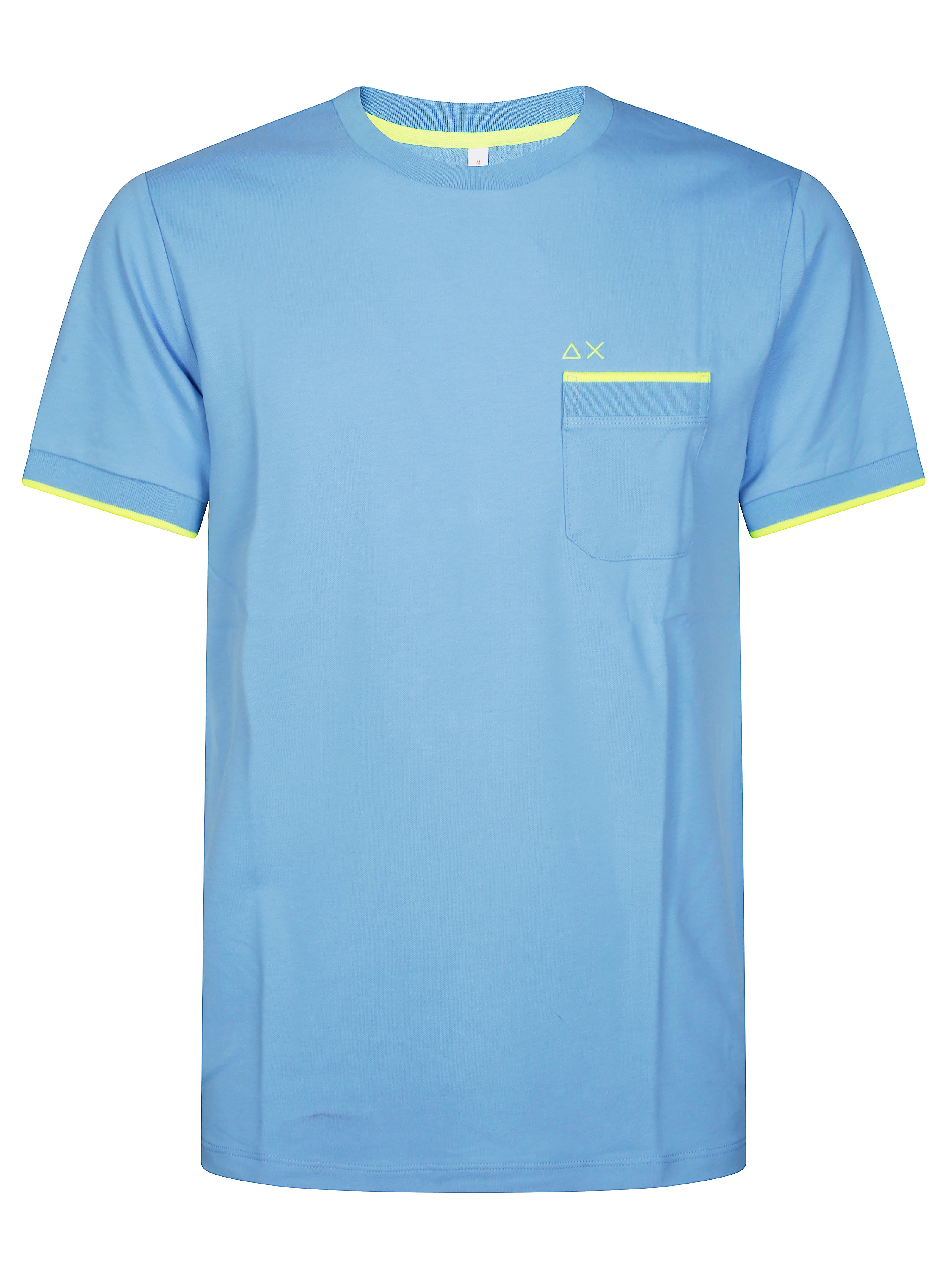 SUN 68 Fluorescent Band Piquet Mini T-Shirt for Women