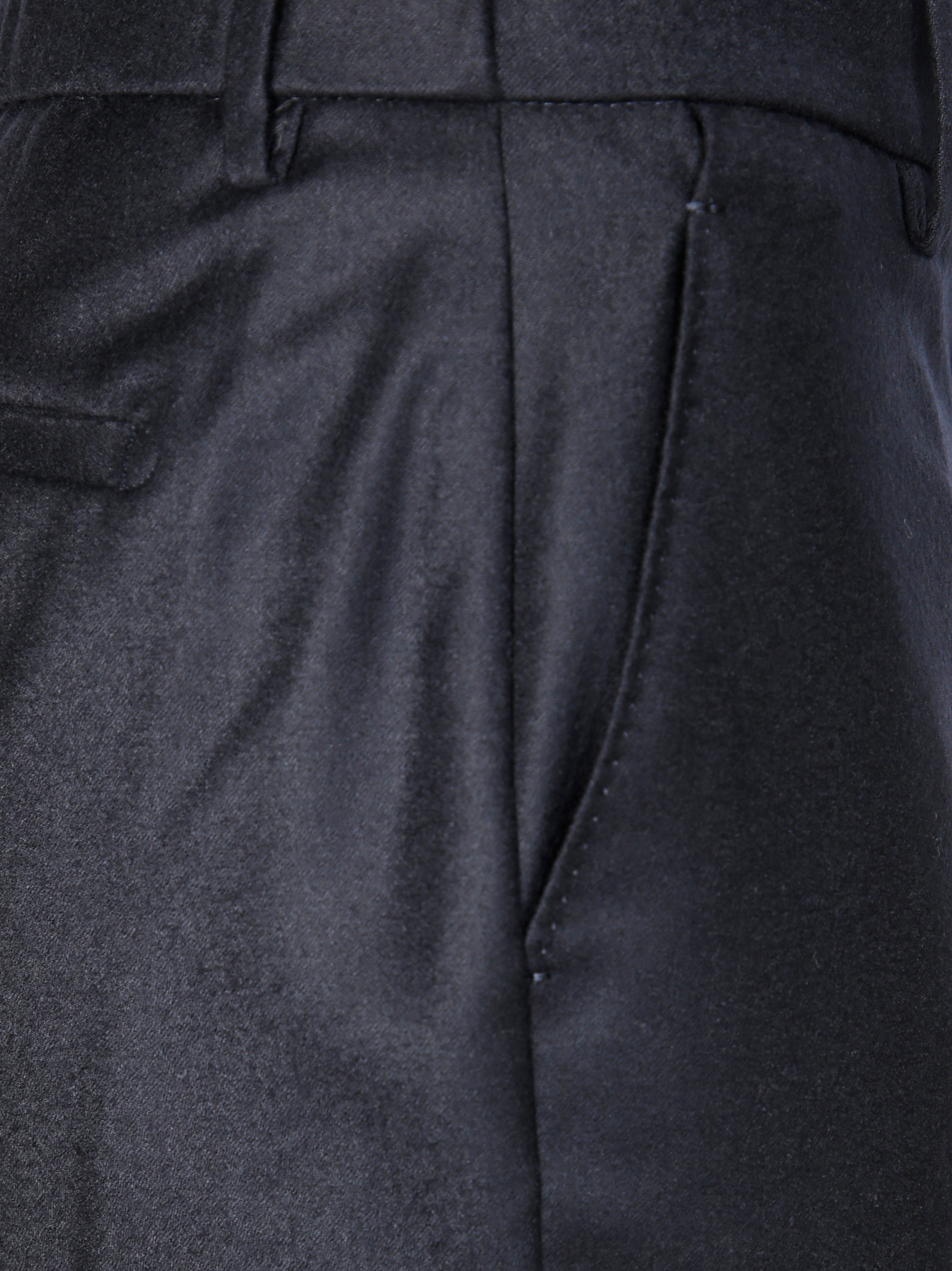 BERWICH Men's Elastic Back Wool Pants