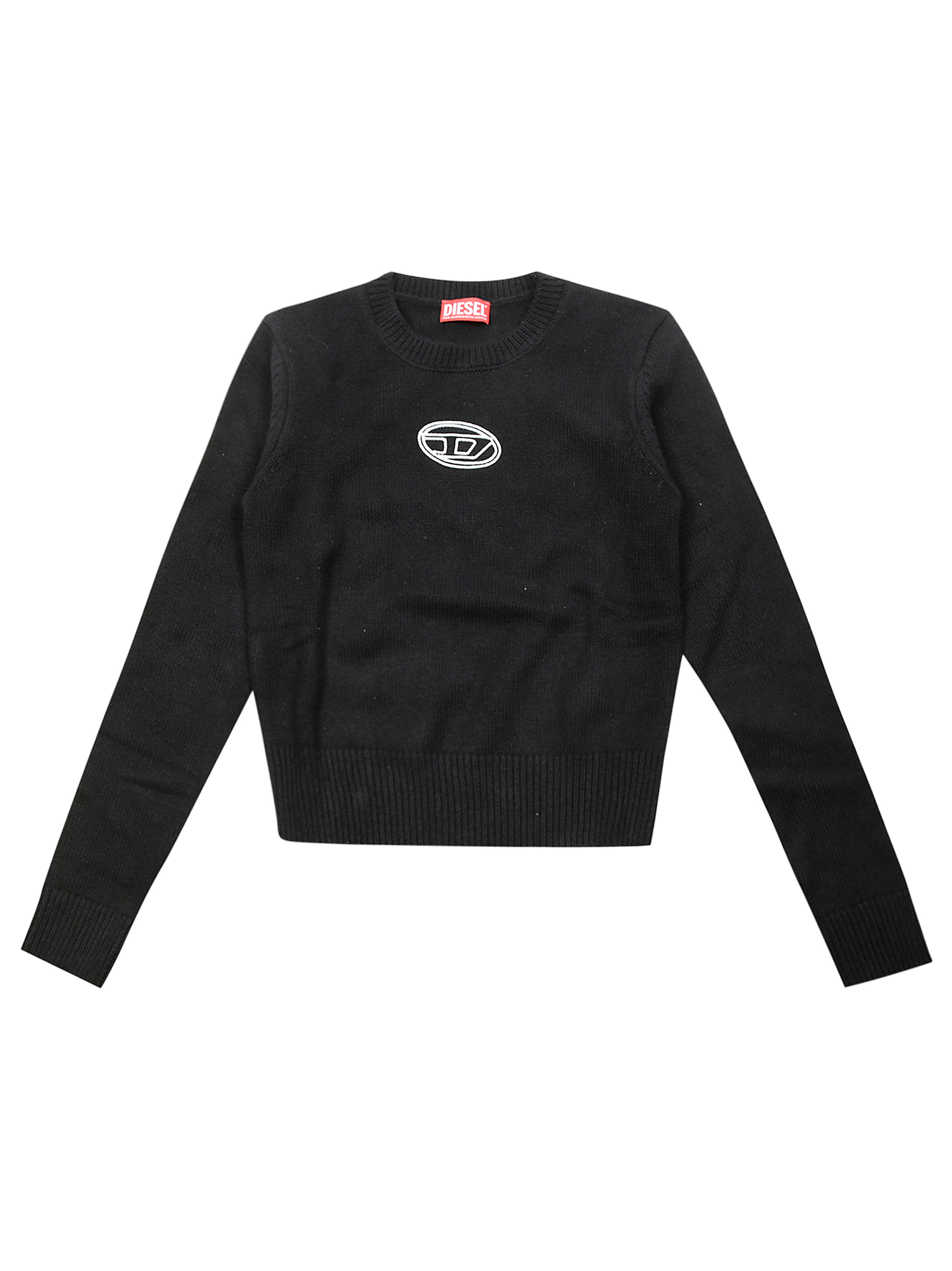 DIESEL Essential Crewneck Logo Sweater for Kids