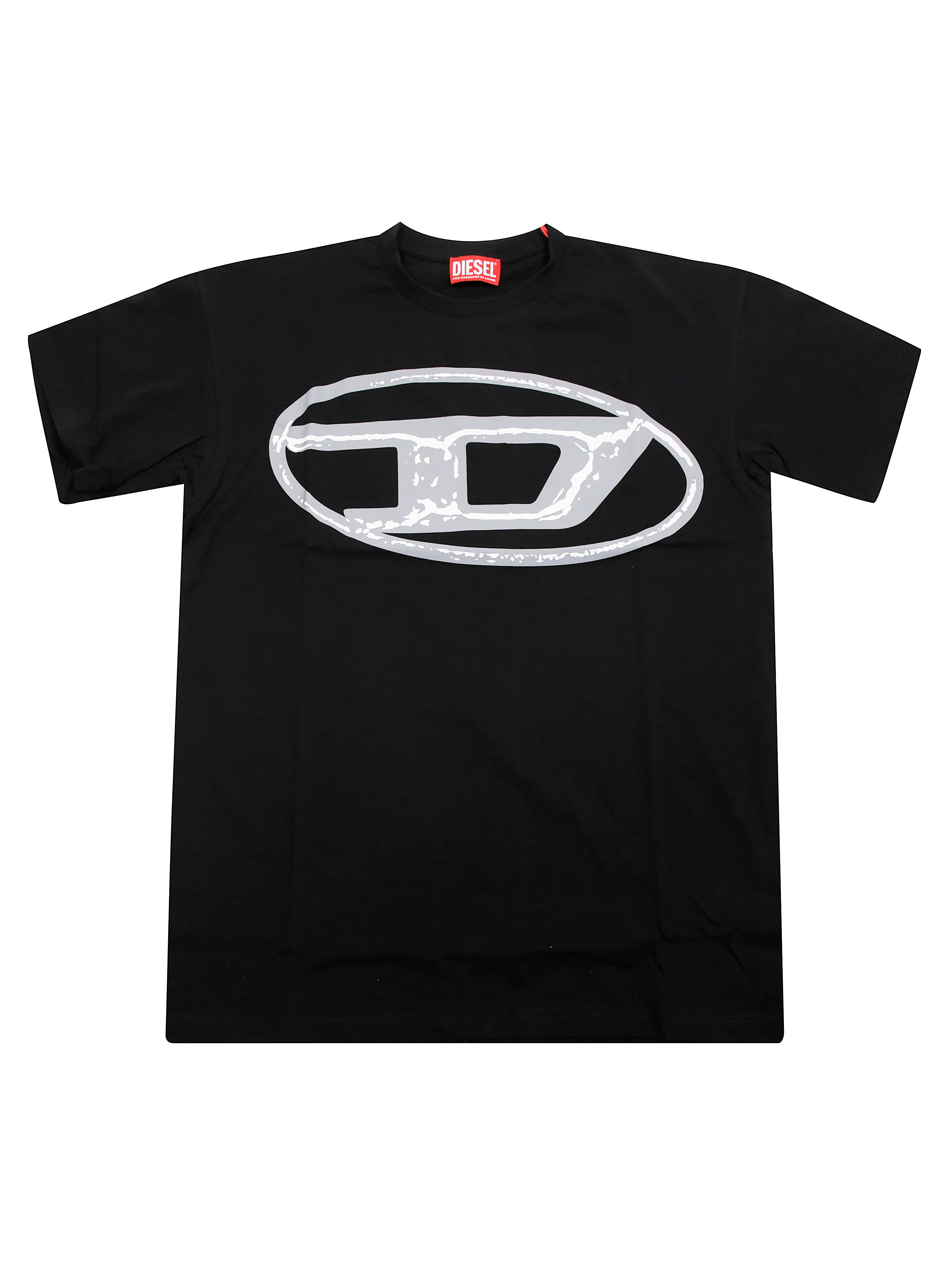 DIESEL Mini Short Sleeve Oval Front T-Shirt