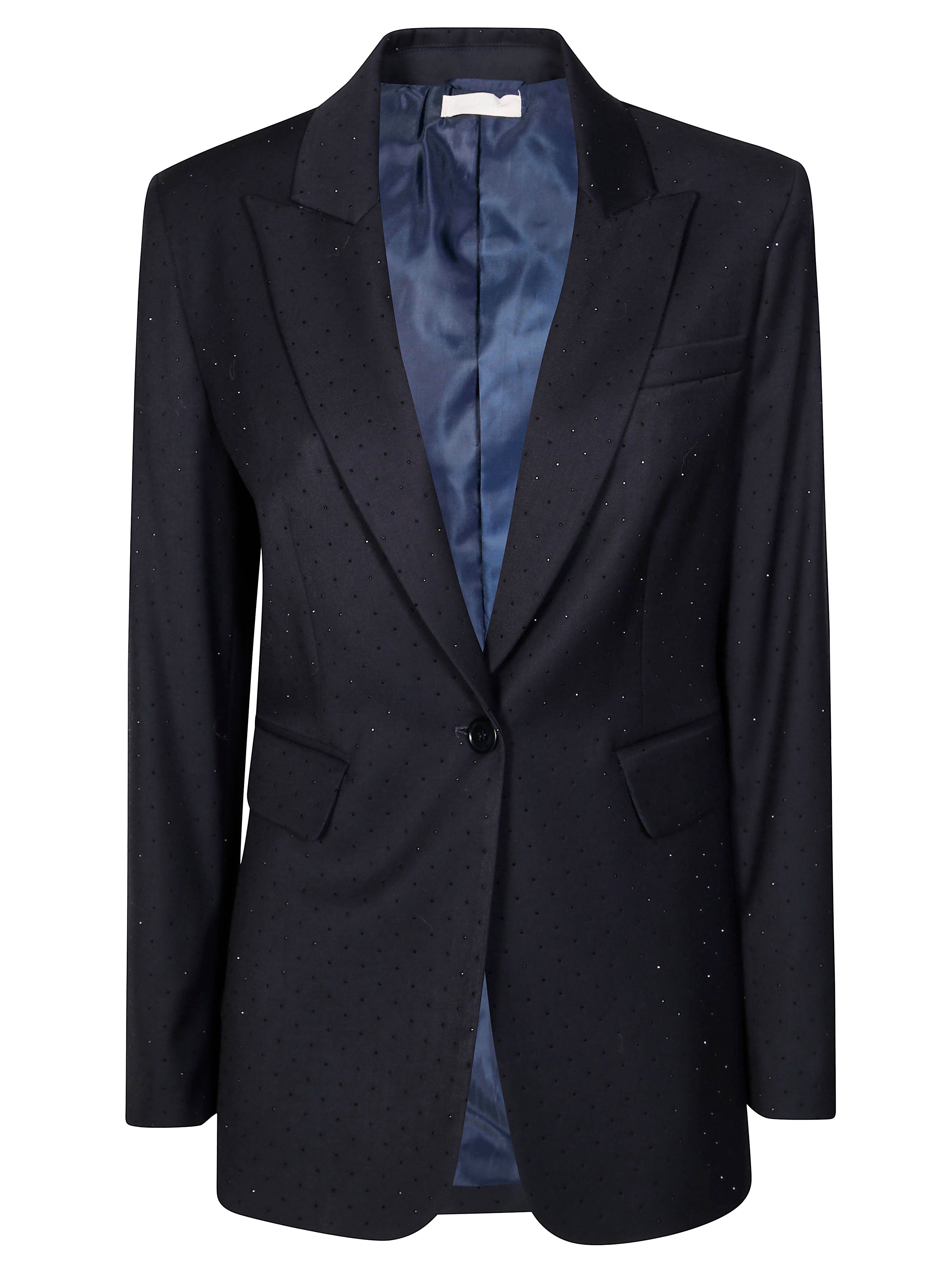 LIUJO Stylish Strass Embellished Jacket for Men