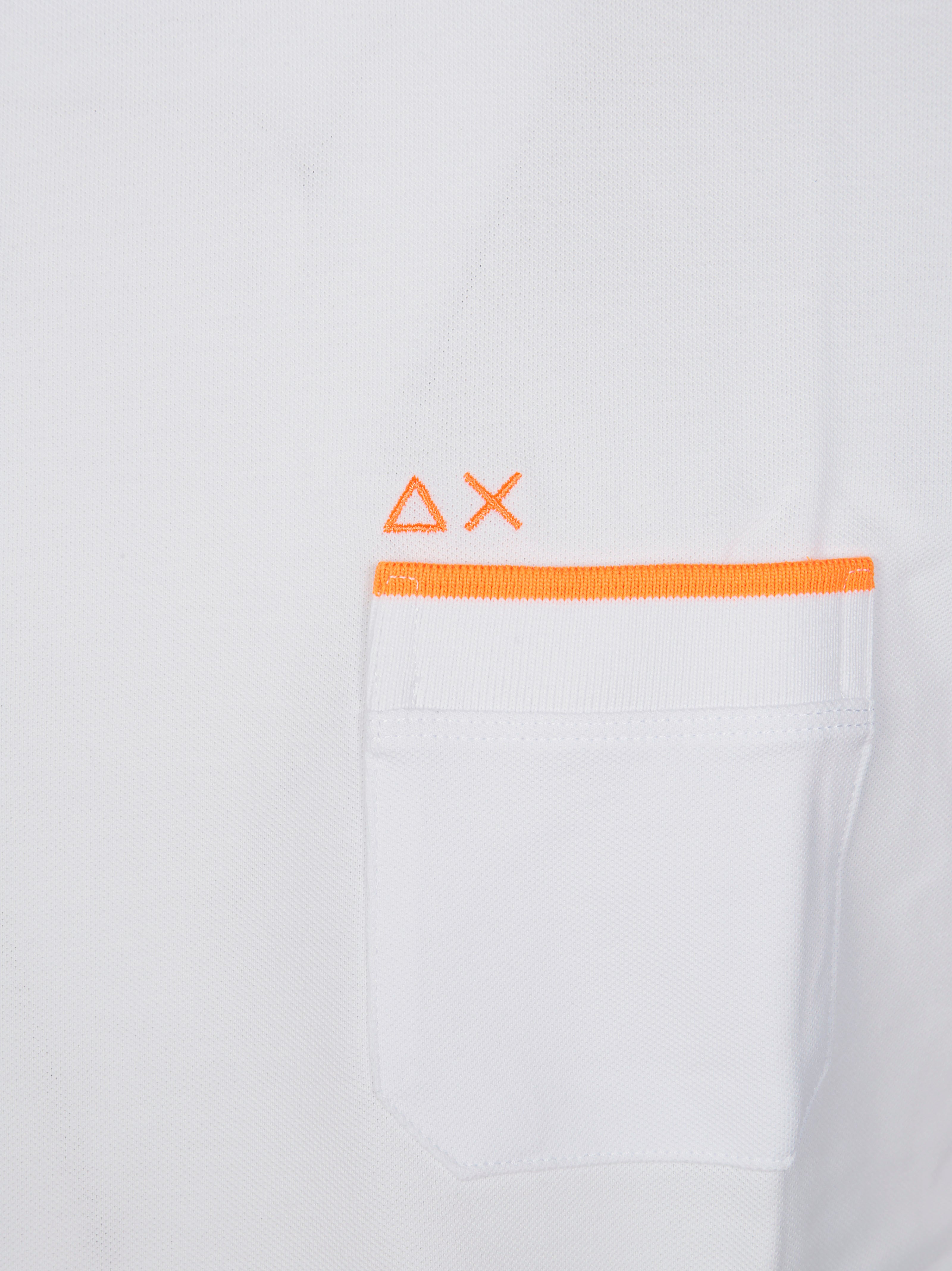 SUN 68 Fluorescent Stripe Pique Mini T-Shirt