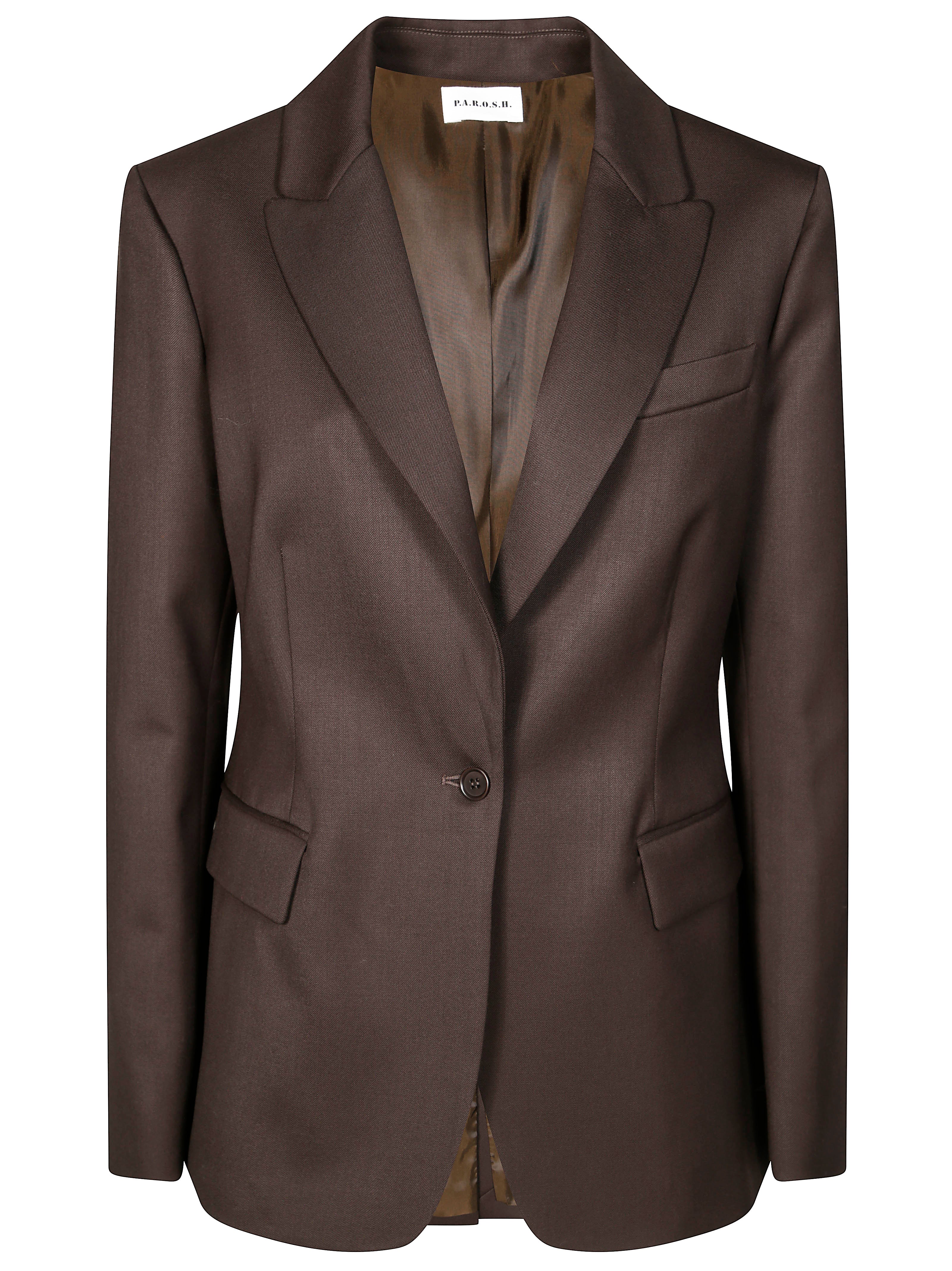 PAROSH Men's Luxury Single-Breasted Jacket