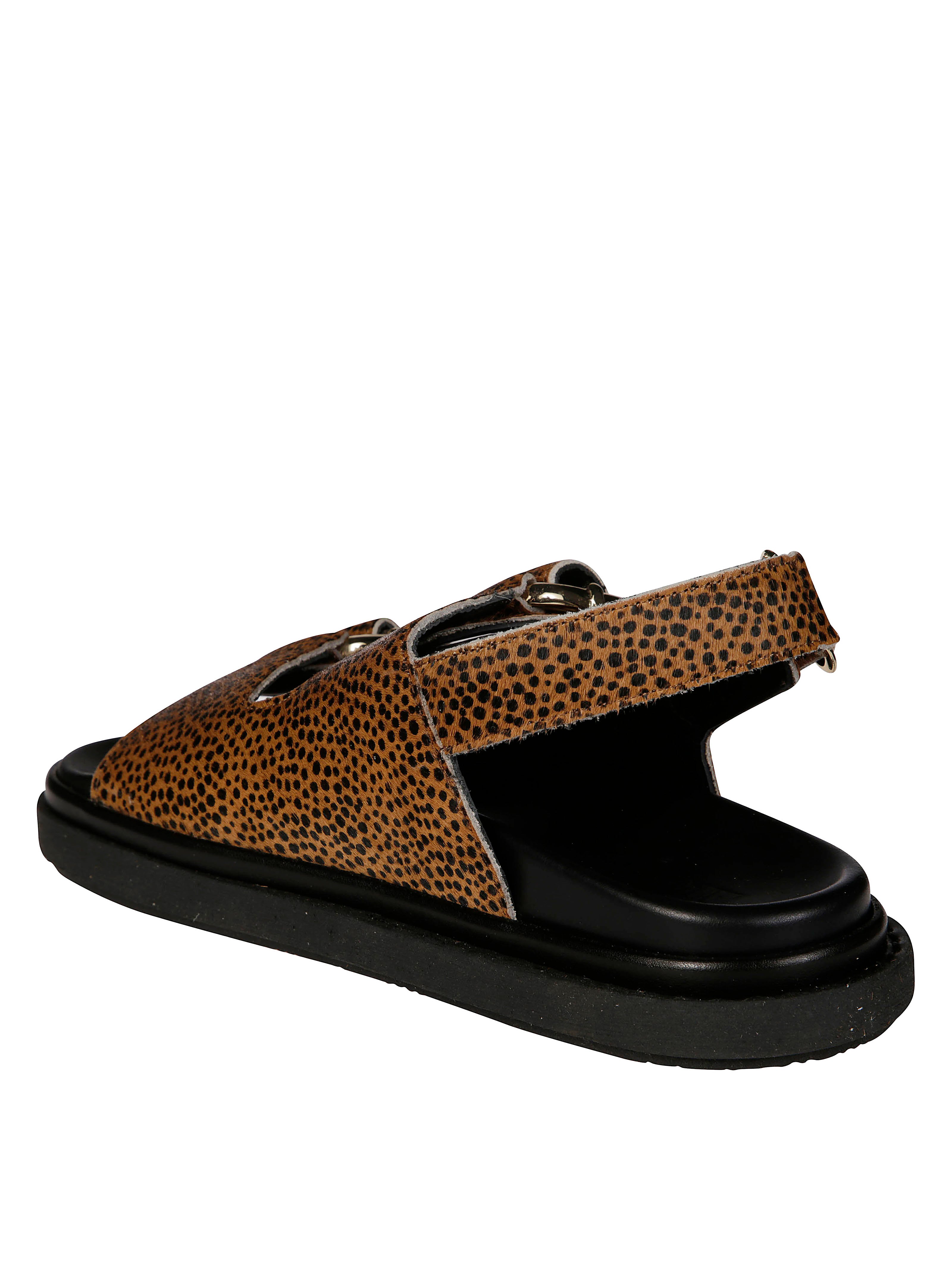 ALOHAS Men's Chic Soft Sandals with Double Buckle