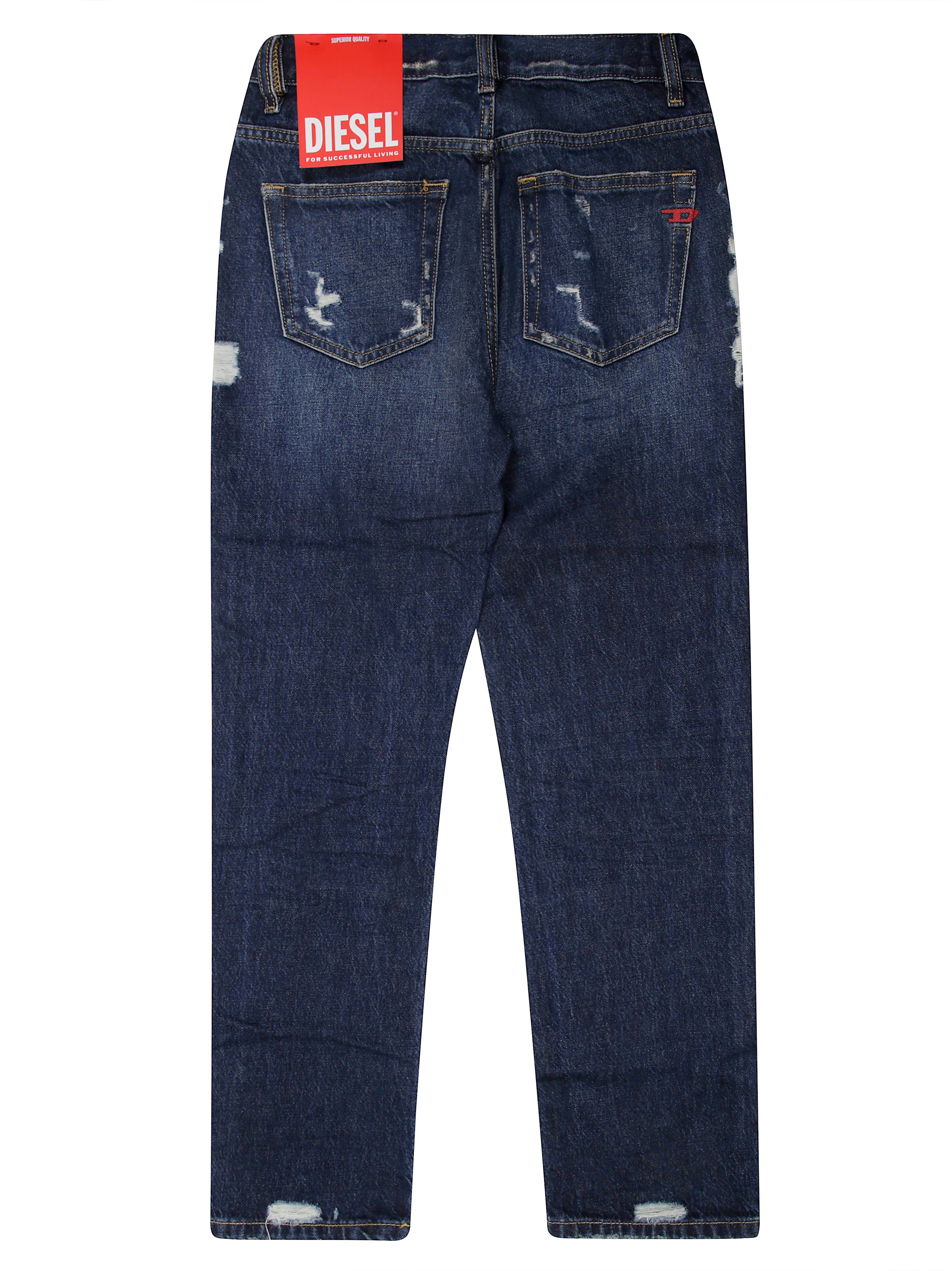 DIESEL Mini Jeans with Distressed Detailing