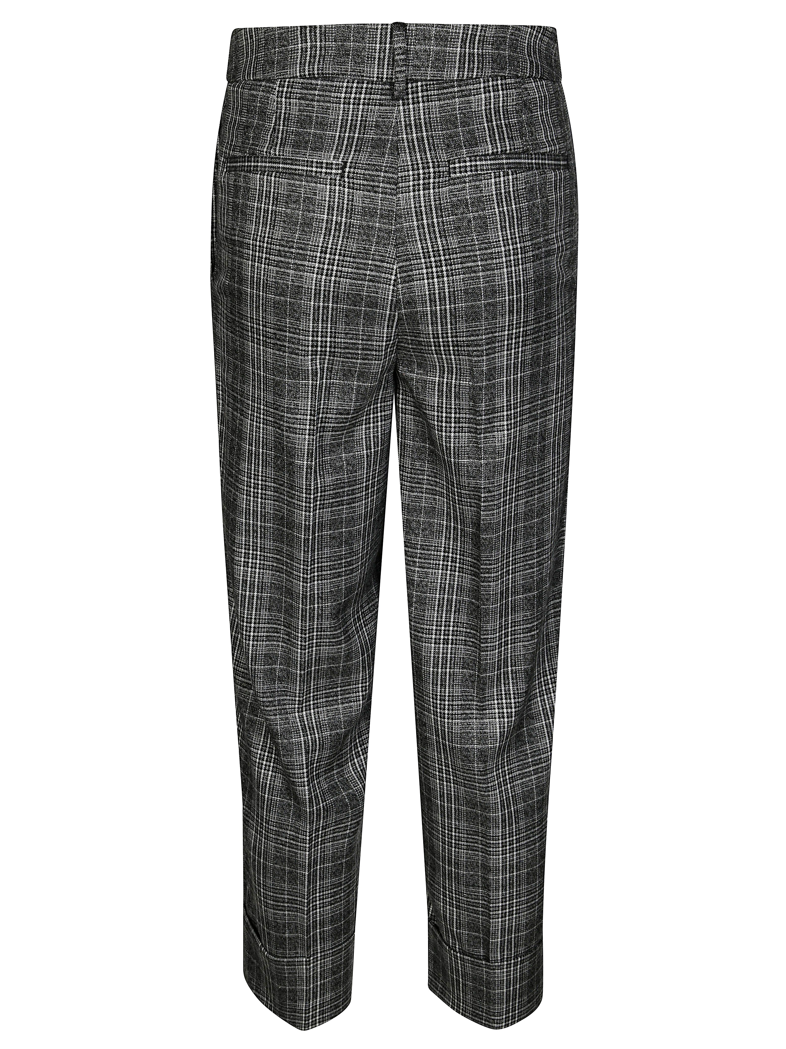 LIUJO Men's Stylish Trousers with Detailed Cuff
