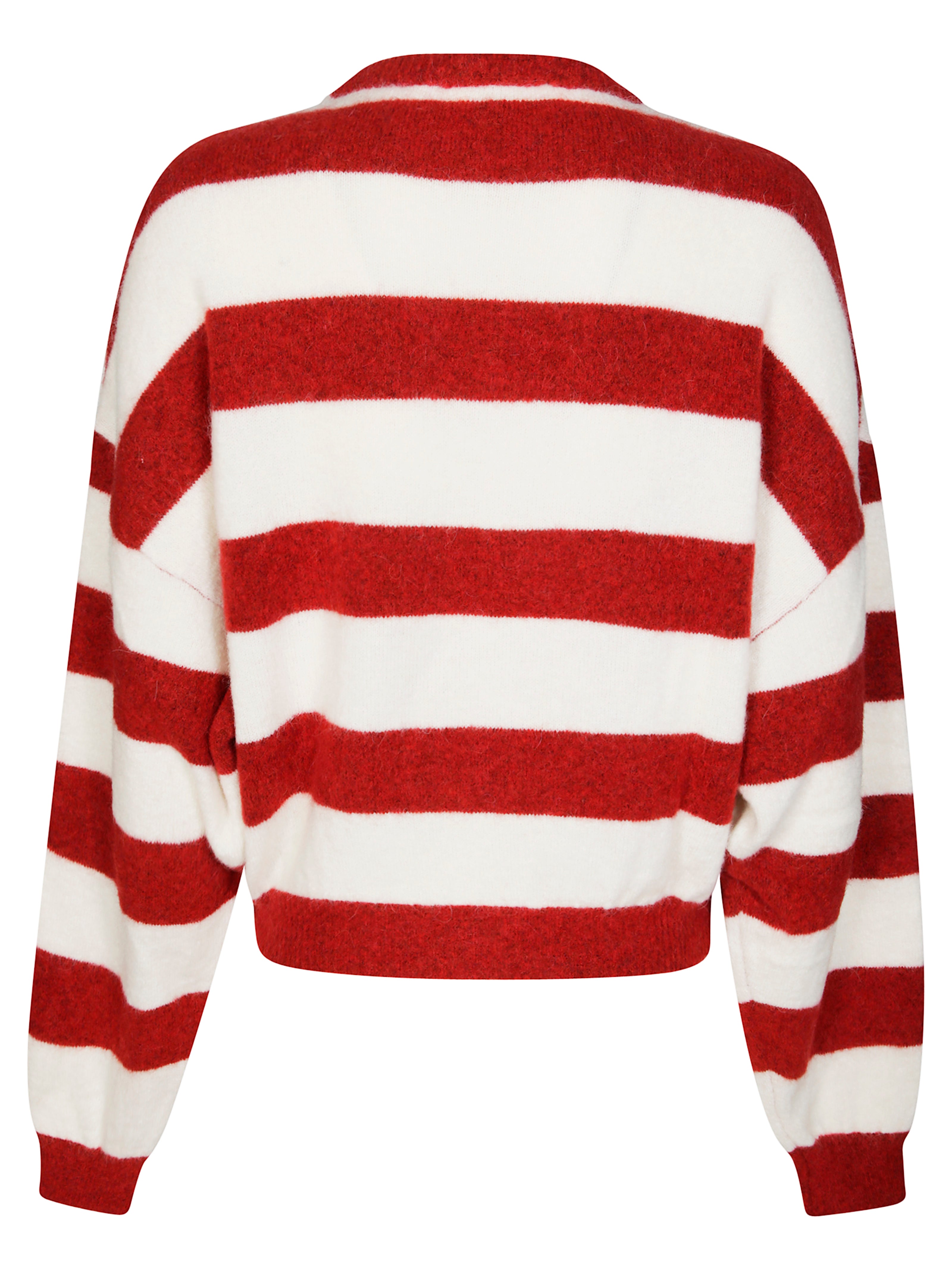 FIORUCCI Striped Mini Crop Pullover