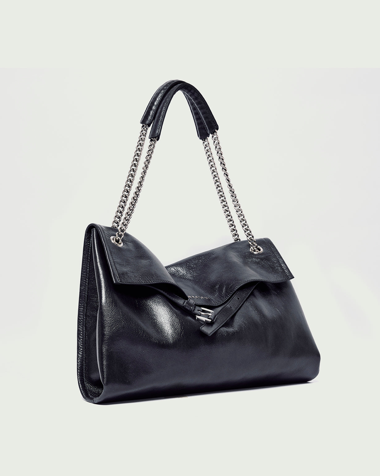 ORCIANI Elegant Shoulder Bag with Chain Handles