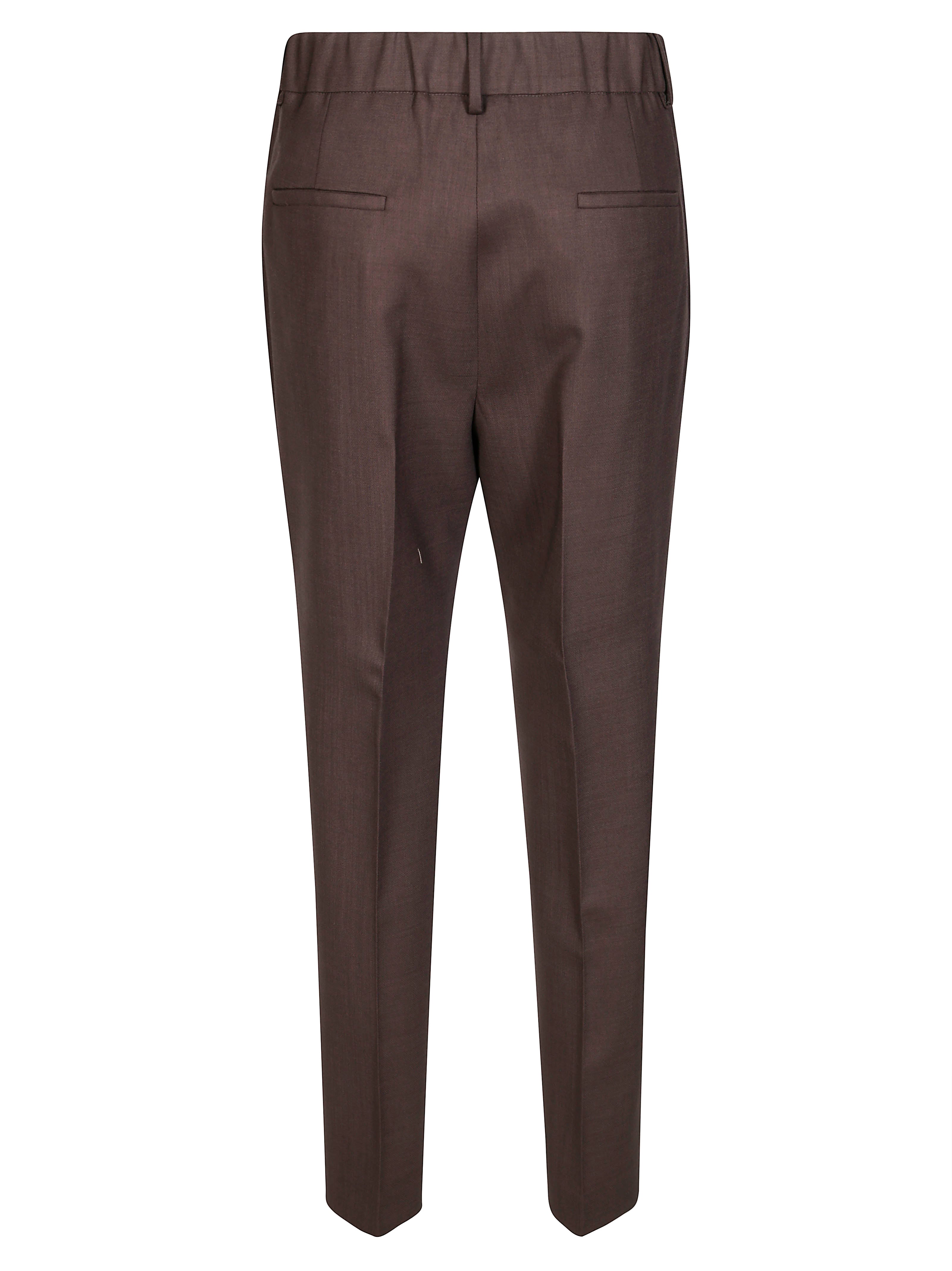 INCOTEX Men's Elastic Wool Pants